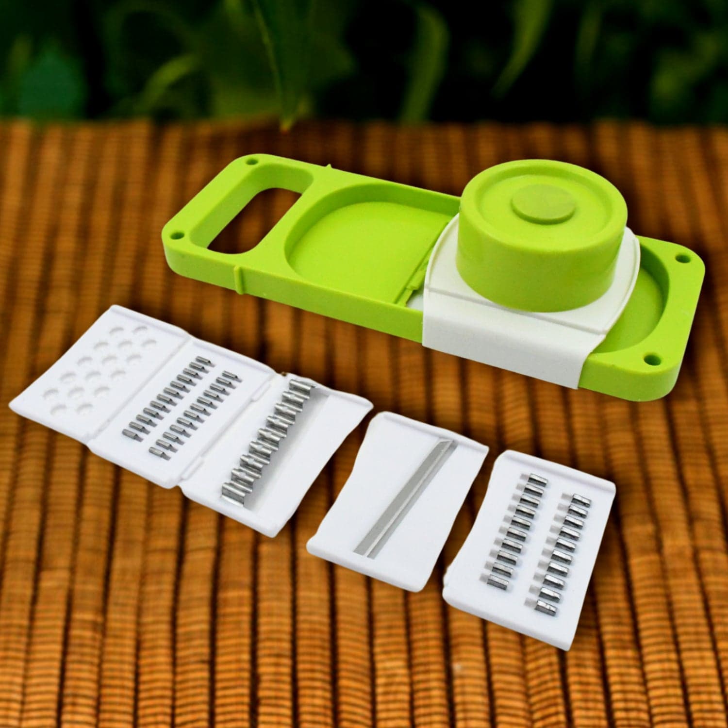 Slicer For Kitchen 5 In 1 Foldable Vegetable Slicer Blade Potato Cutter thumbnail 1