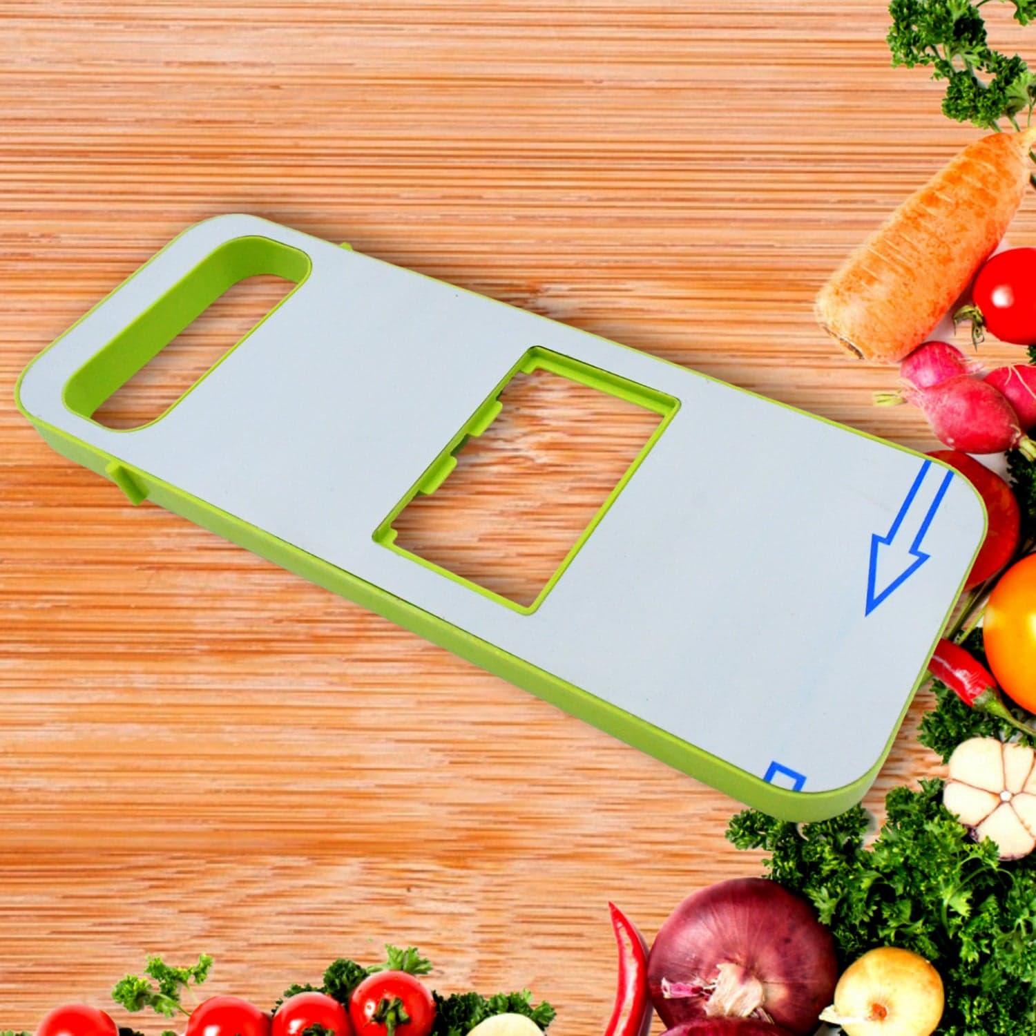 Slicer For Kitchen 5 In 1 Foldable Vegetable Slicer Blade Potato Cutter thumbnail 4