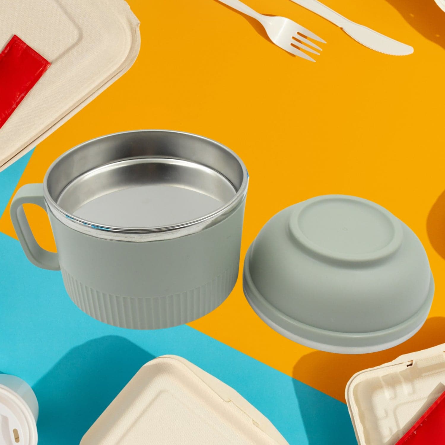 Vacuum Food Flask (1 Pc) thumbnail 5