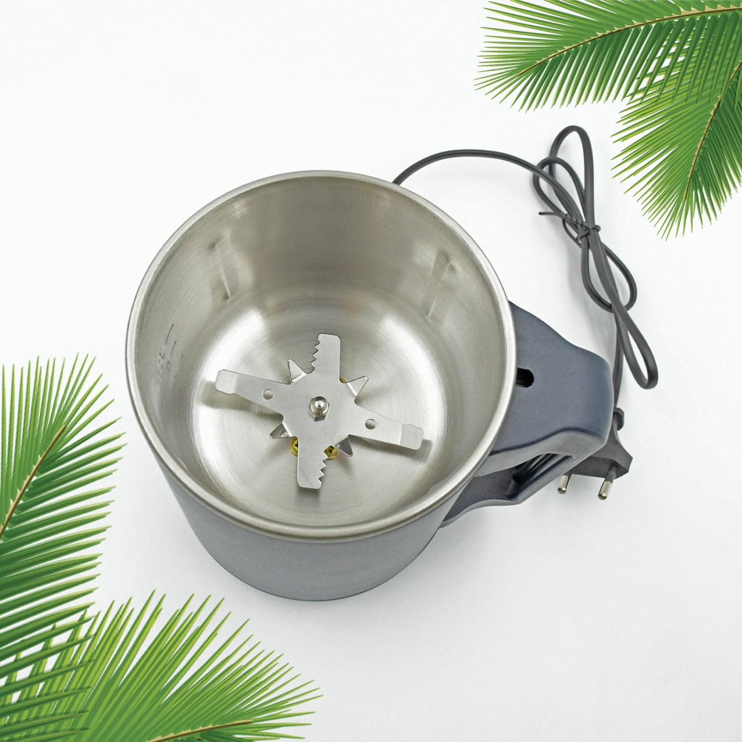 Electric Coffee & Spice Grinder Machine for Home, Fine Powder Maker (300W) thumbnail 5