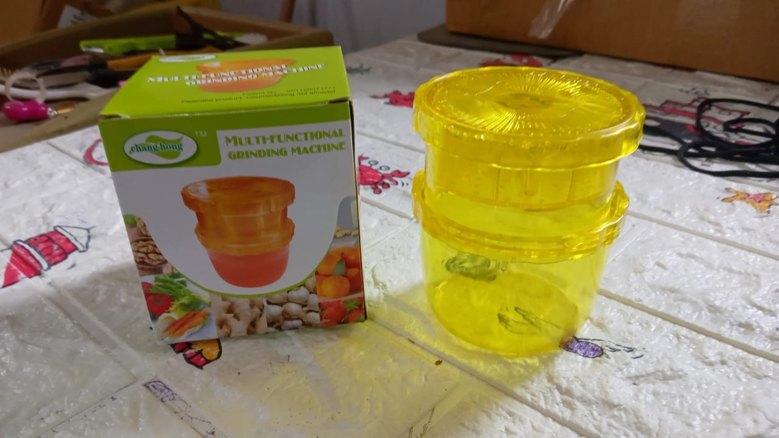 2-In-1 Manual Citrus Juicer & Grinder Of Portable Ginger thumbnail 6