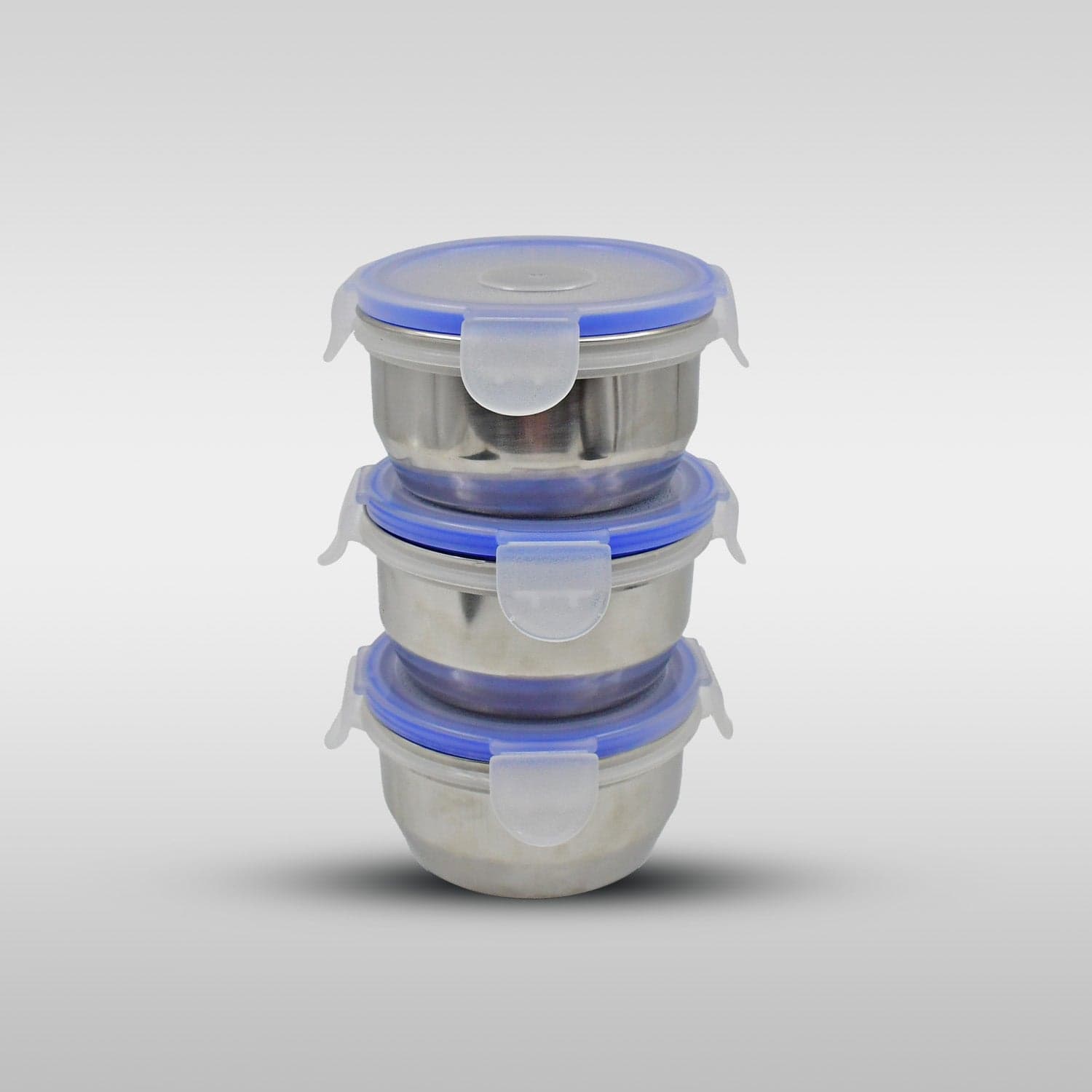 Stainless Steel Lunch Box - Multi-Compartment Airtight Container For Office thumbnail 4