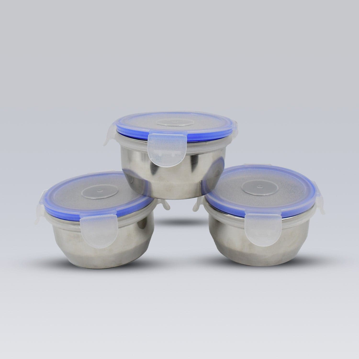 Stainless Steel Lunch Box - Multi-Compartment Airtight Container For Office thumbnail 5