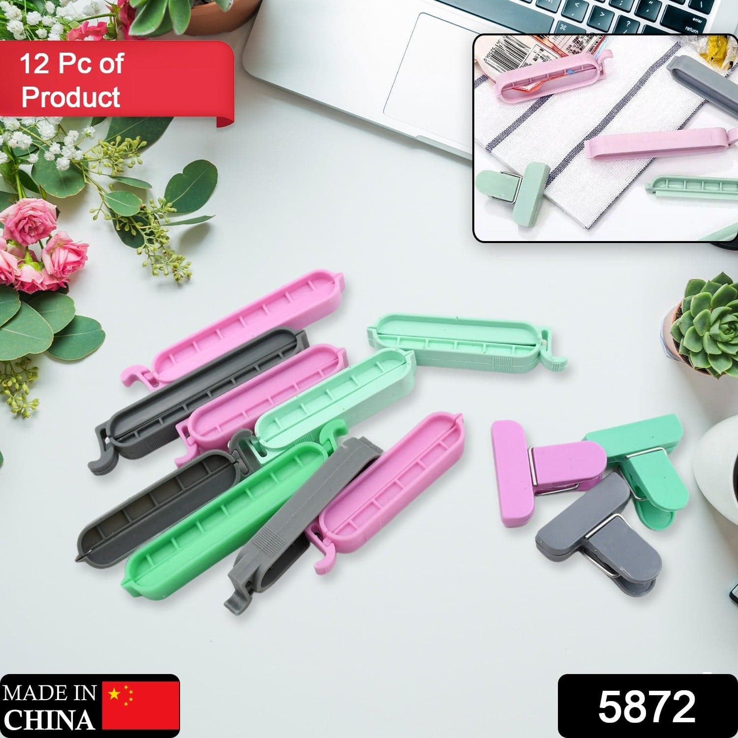 12 Pieces Food Clips thumbnail 2