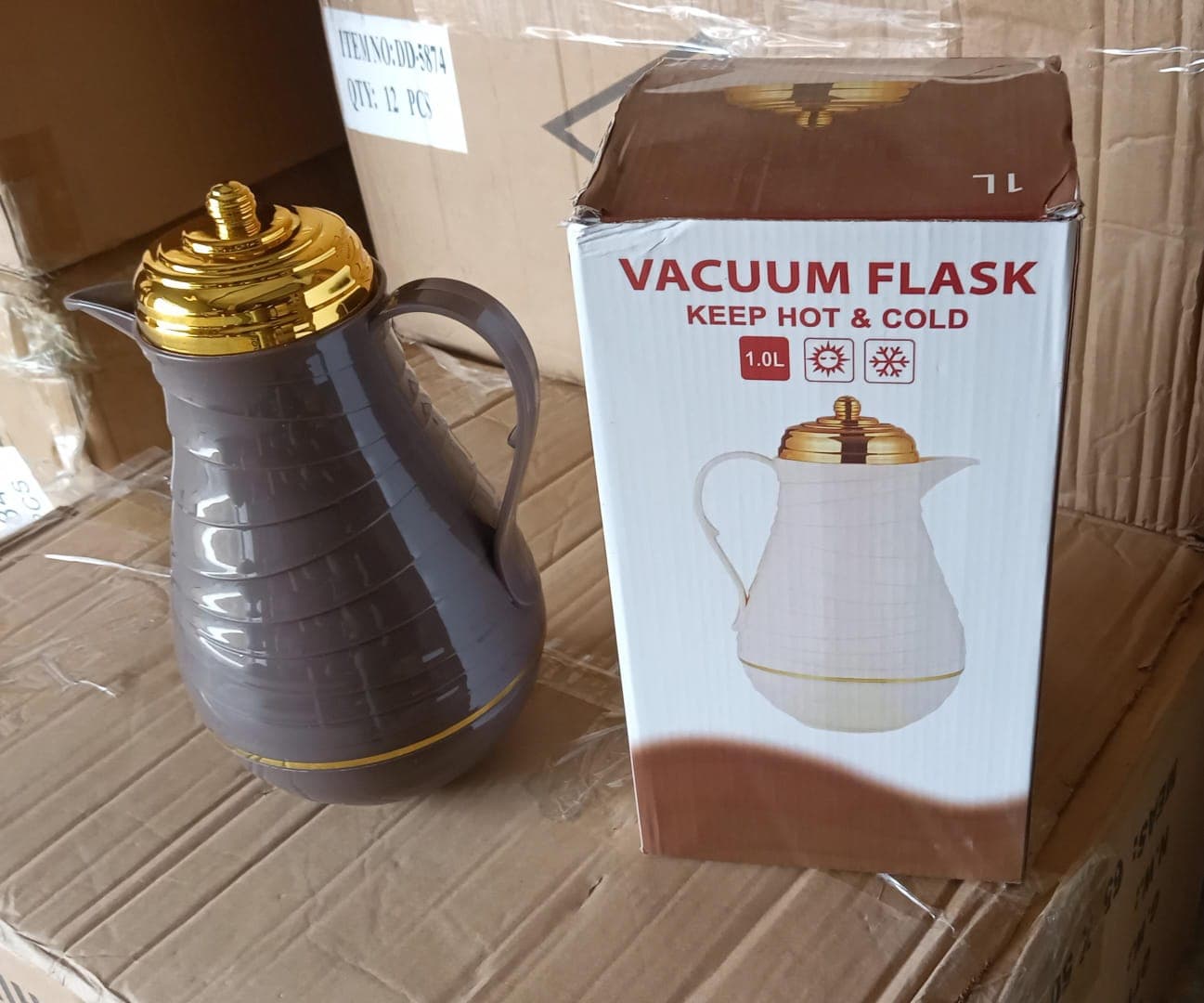 Insulated Tea Kettle Hot and Cold Premium Tea Kettle 1Ltr Kettle | Easy to Carry | Leak Proof | Tea Jug | Coffee Jug | Water Jug | Hot Beverages thumbnail 8