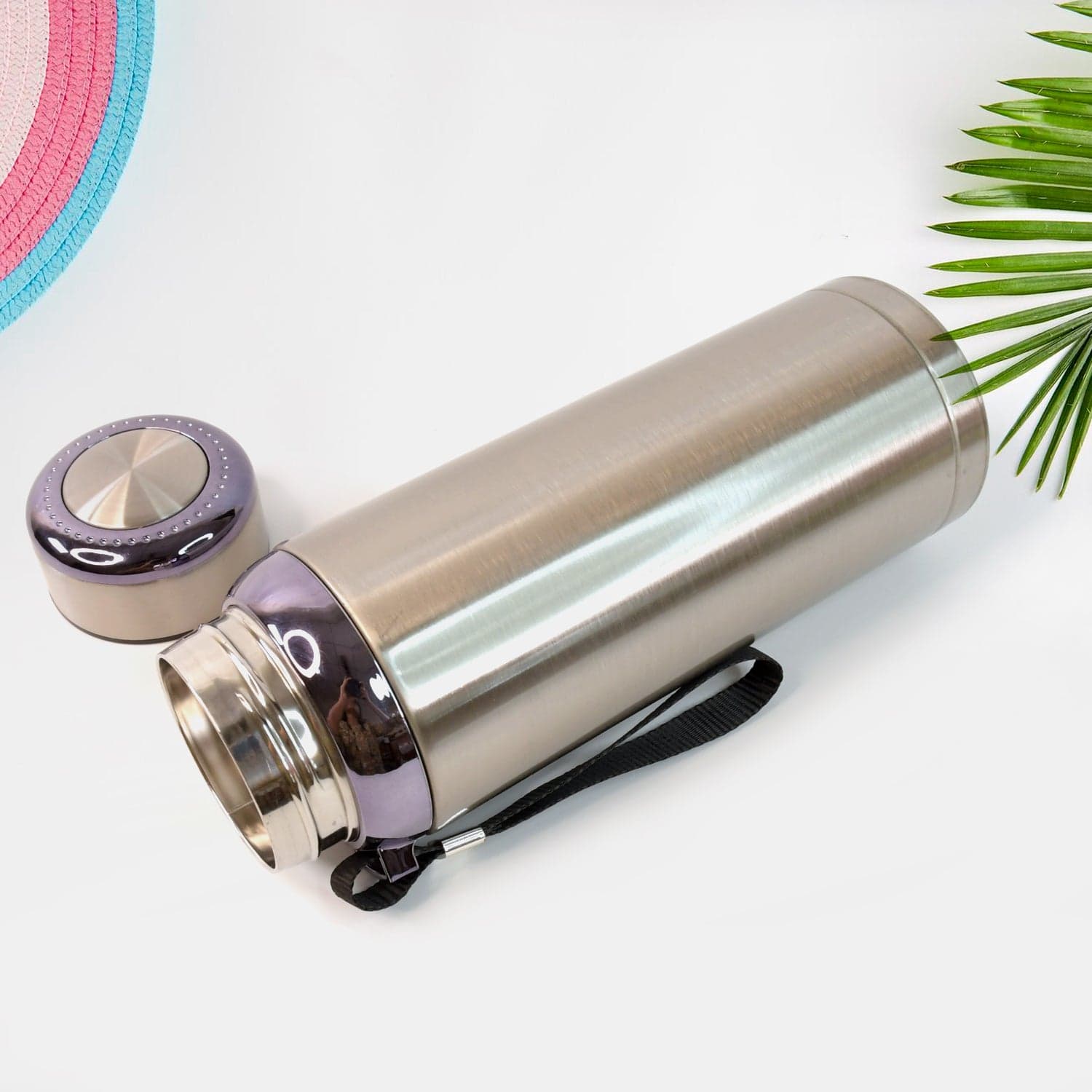 800Ml Stainless Steel Water Bottle Of Leak-Proof Thermos Flask For Travel thumbnail 3