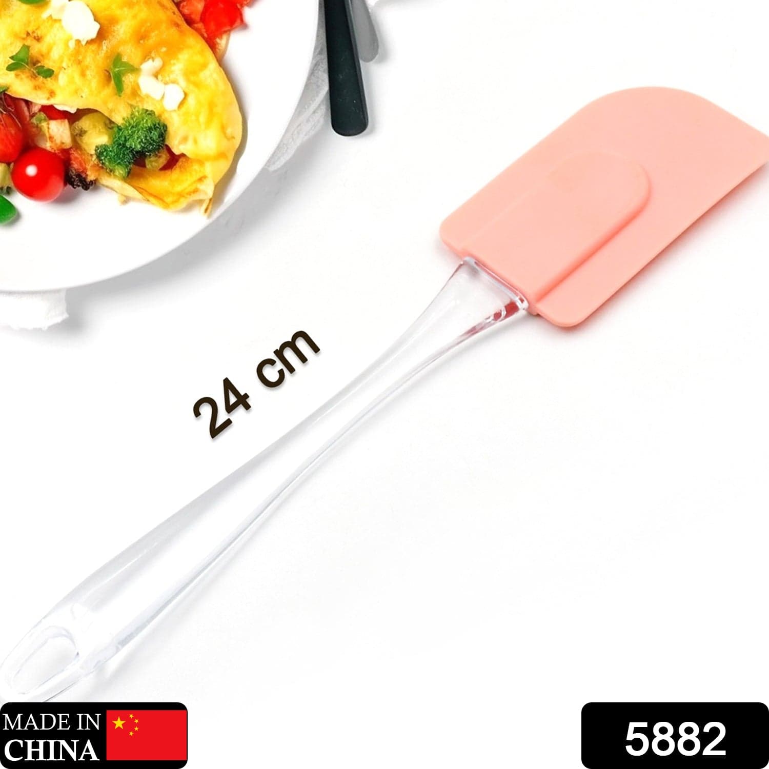Silicone Spatula | Baking & Cooking | Heat Resistant | Non-Stick | 24cm thumbnail 2