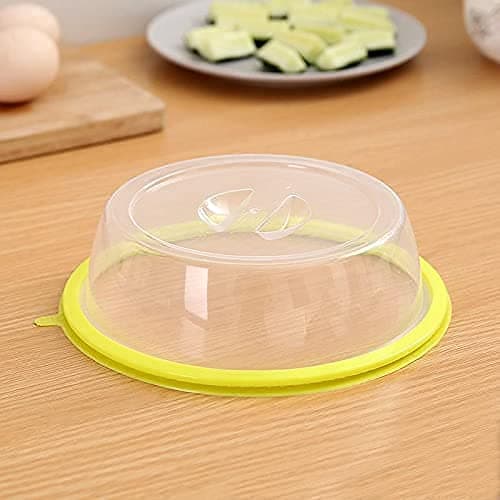 Microwave Food Cover, Air-Tight Splatter Lid for Plates of Dishwasher Safe thumbnail 1