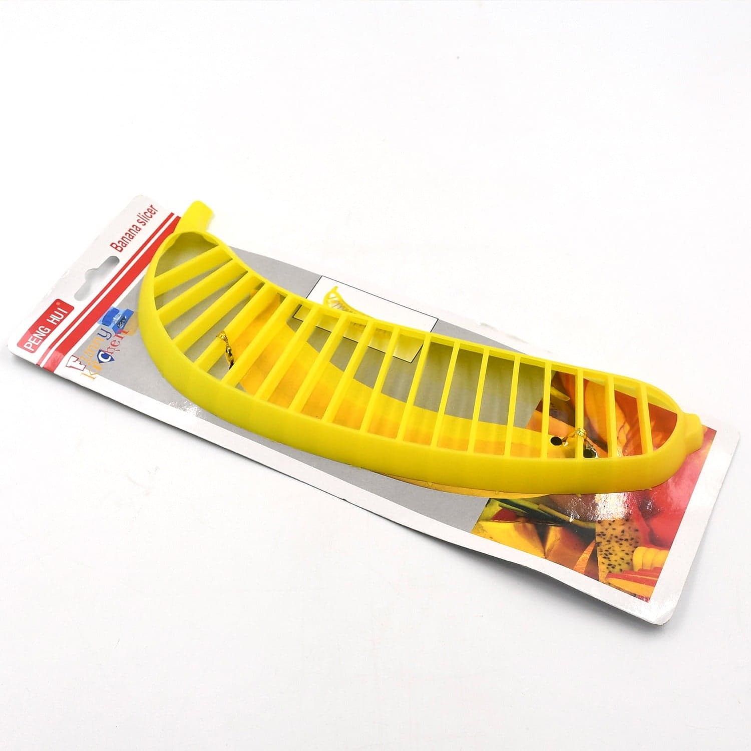 Banana Slicer- Perfect for Fruit Salads Handle Plastic Banana Fruit Slicer Cutter Chopper thumbnail 4
