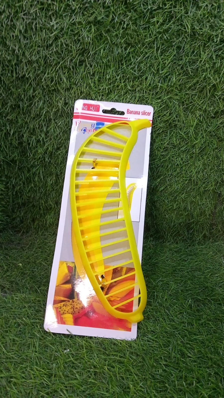 Banana Slicer- Perfect for Fruit Salads Handle Plastic Banana Fruit Slicer Cutter Chopper thumbnail 7
