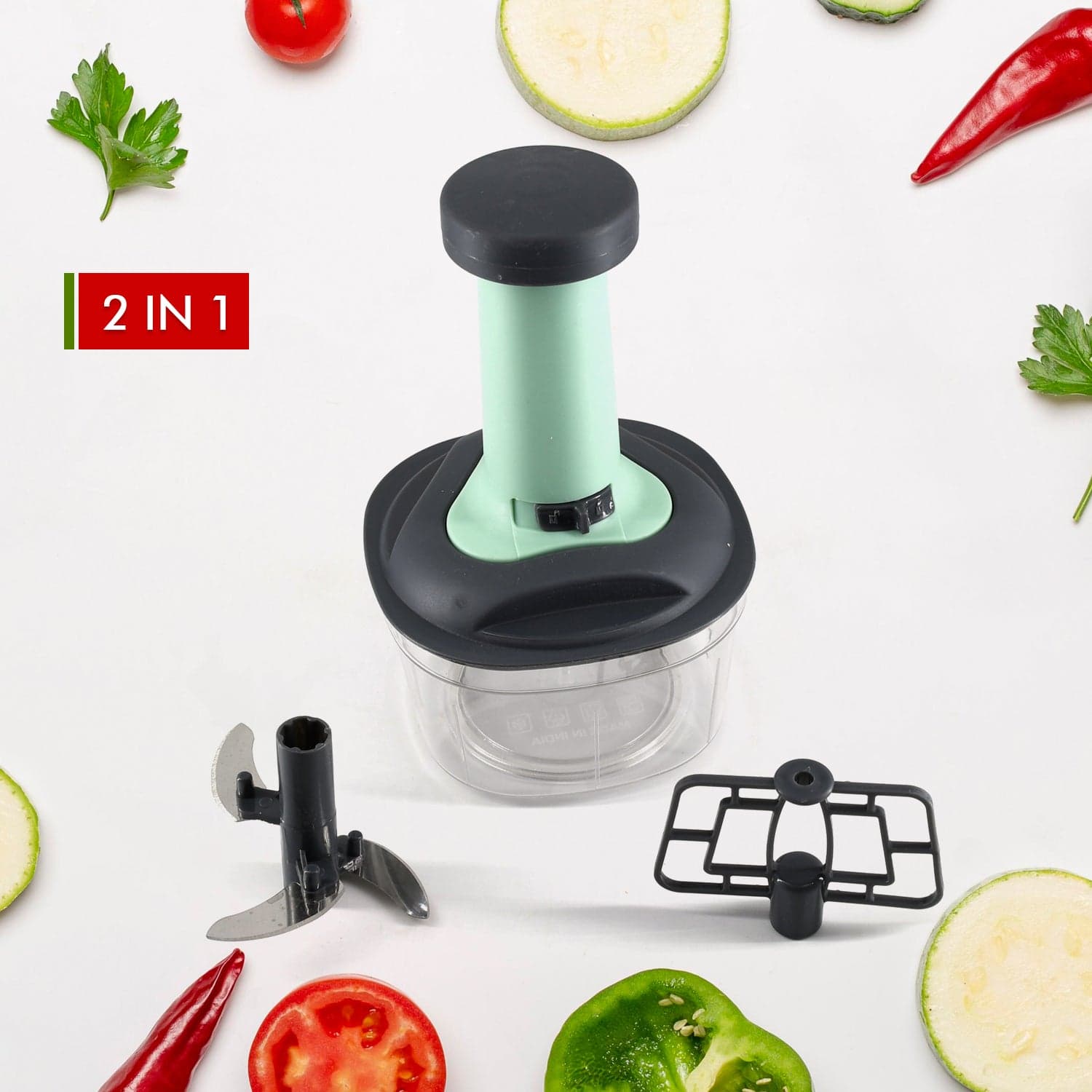 Push Chopper Manual Food Chopper thumbnail 3