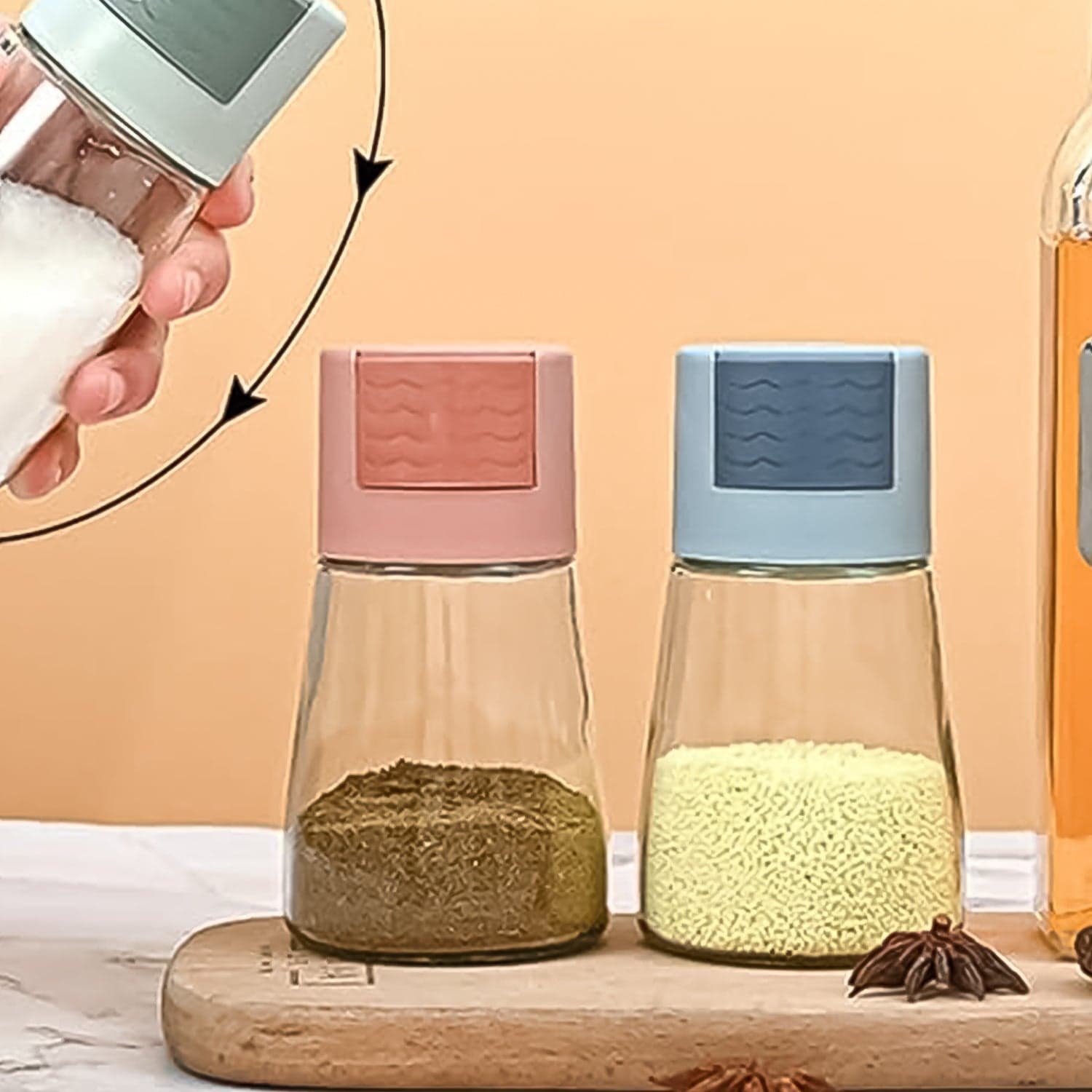 Glass Salt Dispenser for Cooking with 0.5g Precision (1 Pc) thumbnail 7
