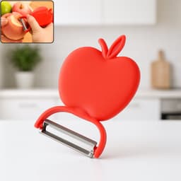 Apple Shaped Folding Peeler Vegetable Peeler For Kitchen