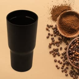 Stainless Steel Vacuum Insulated Glass Coffee Cups Double Walled Travel Mug
