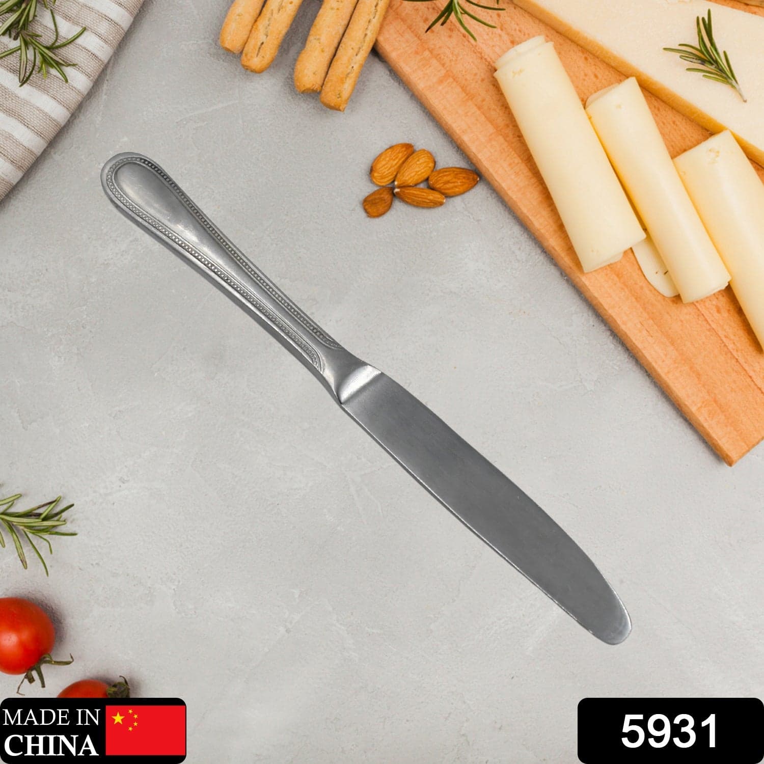 5931_steel_kitchen_ki5931 STAINLESS STEEL KNIFE AND KITCHEN KNIFE WITH STEEL HANDLE KNIFE PREMIUM KNIFE nfe thumbnail 2