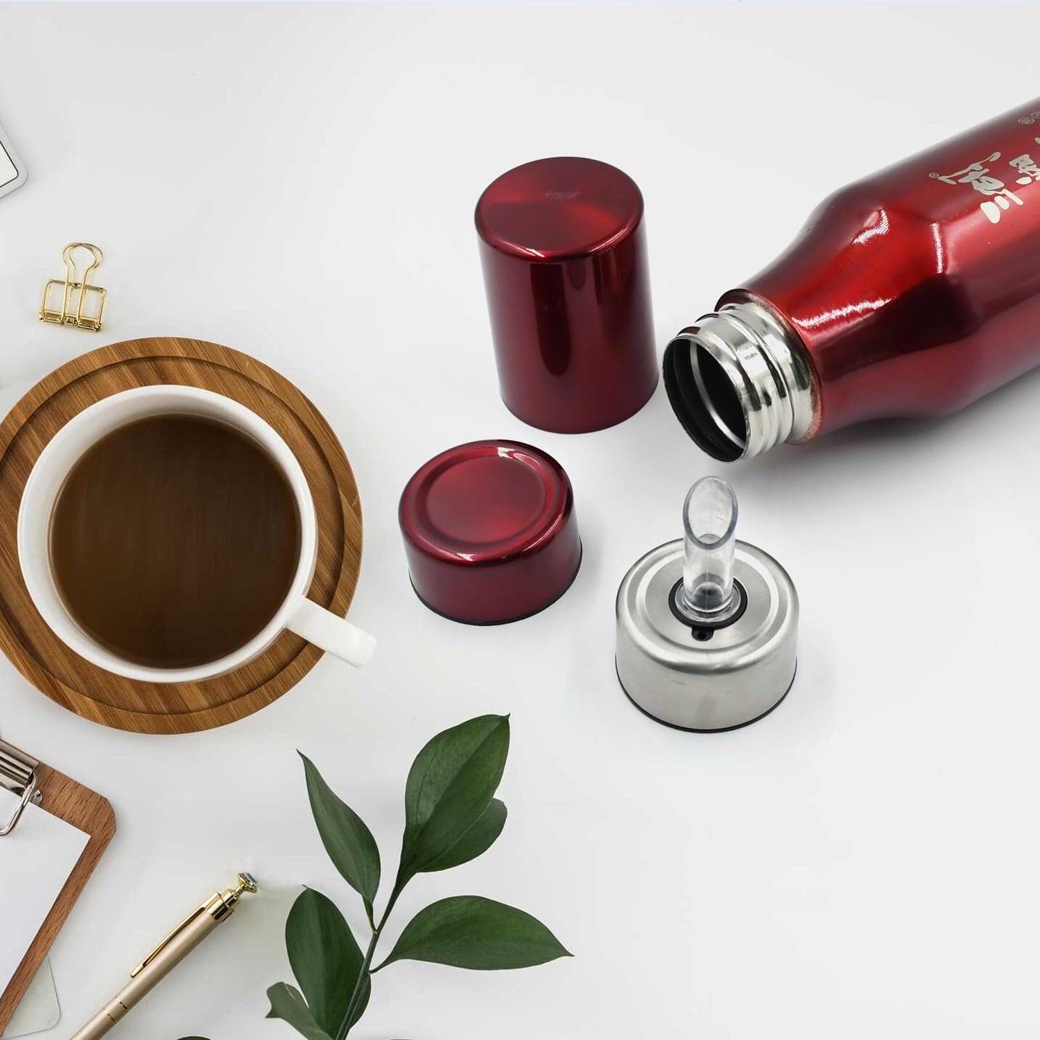 Stainless Steel Oil Dispenser with Nozzle Bottle (500Ml) Oil Container | Oil Pourer | Oil Pot | Oil Can| Oil Bottle thumbnail 1