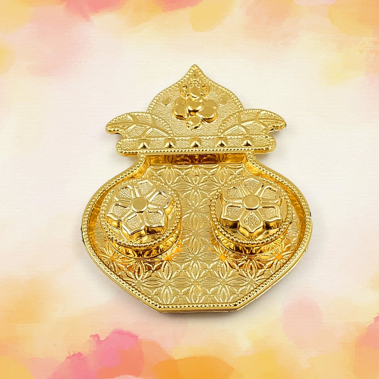 Kalash Shape Rakasha Bandhan Special Puja Thali (1 Pc) thumbnail 3