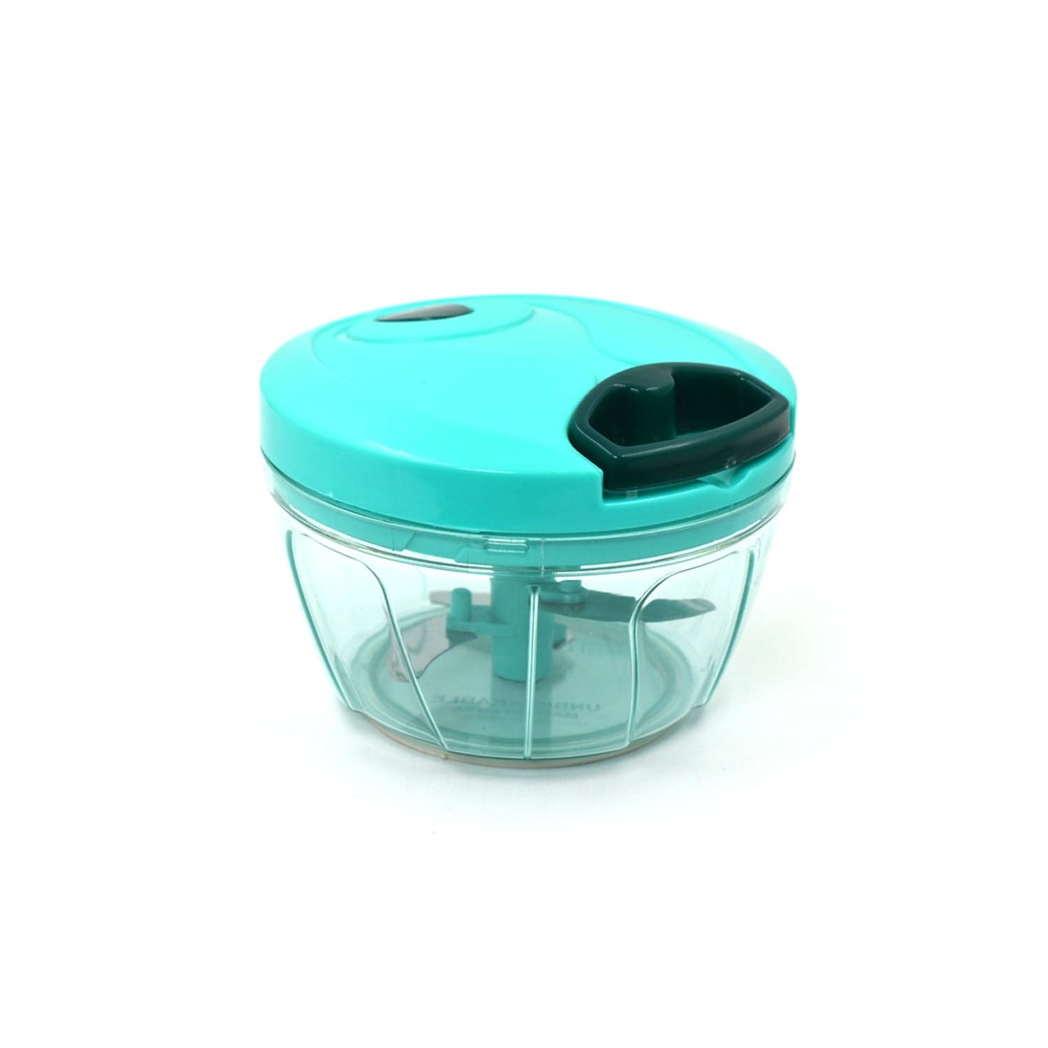 Handy Mini Plastic Vegetable Chopper Cutter, Onion Chopper Vegetables For Kitchen Accessories With 3 Blades thumbnail 4