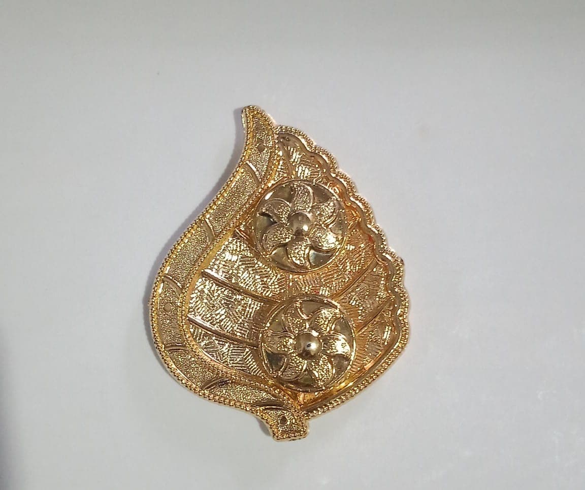 Leaf Shape Rakasha Bandhan Special Puja Thali (1 Pc) thumbnail 7