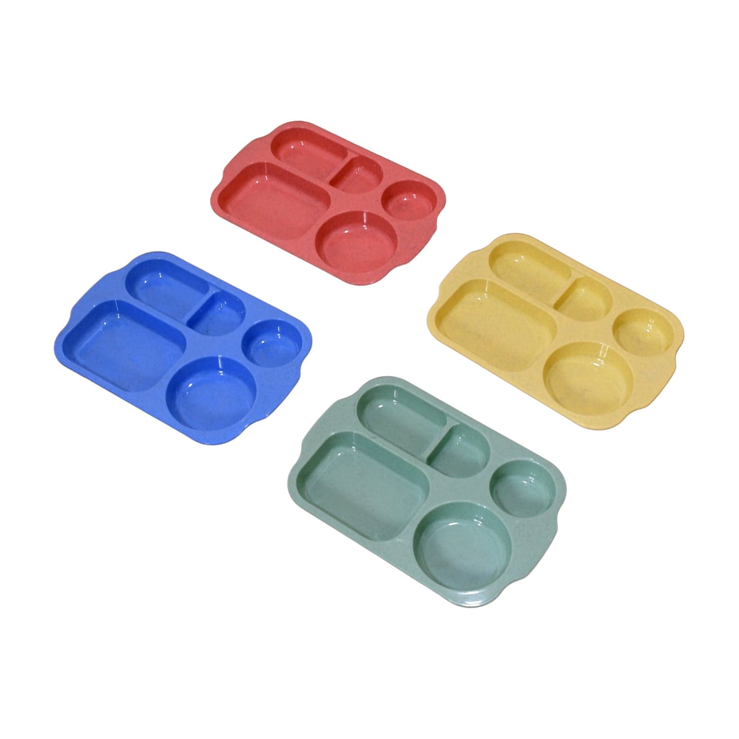 Divided Plates 5 Compartments 32 Cm Split Plates(4 Pc Set) thumbnail 3