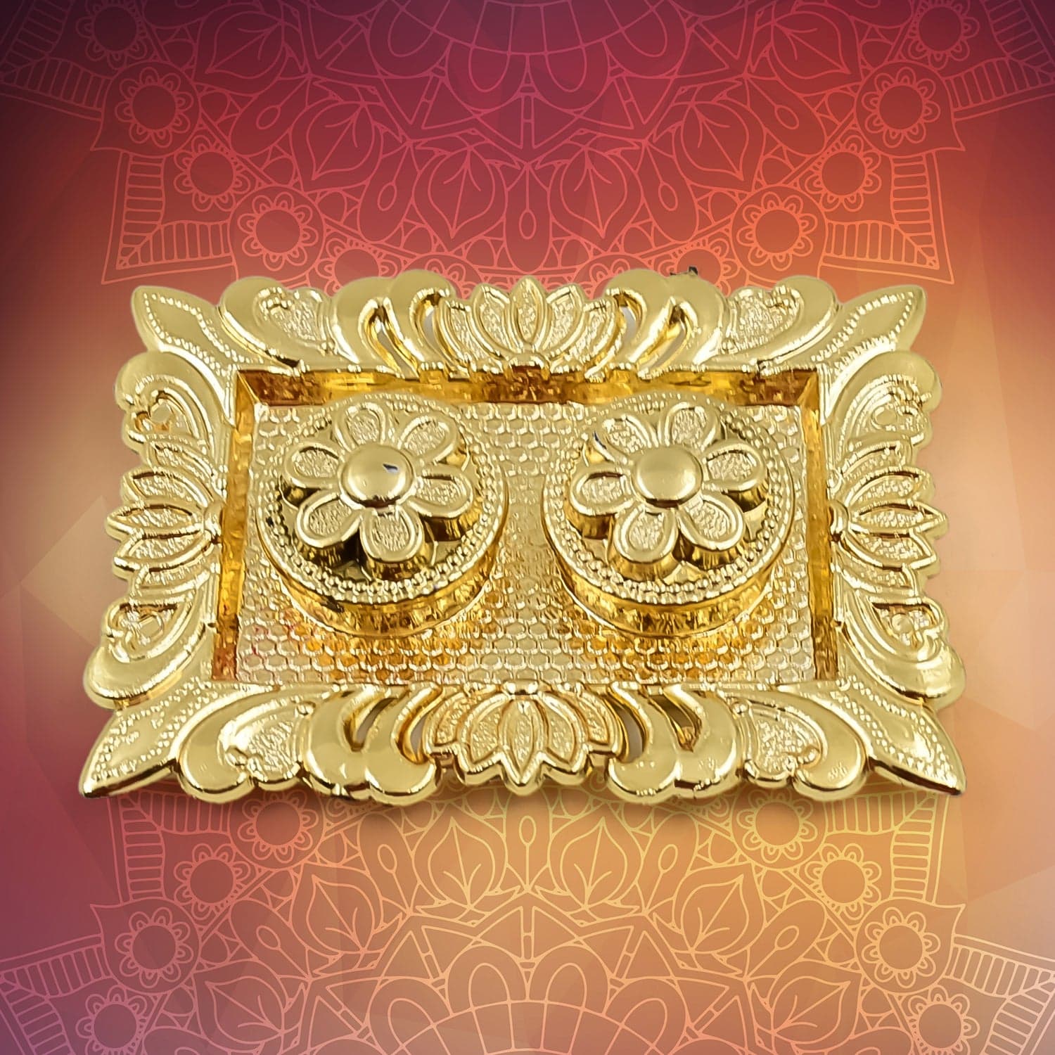 Tray Shape Rakasha Bandhan Special Puja Thali (1 Pc) thumbnail 4