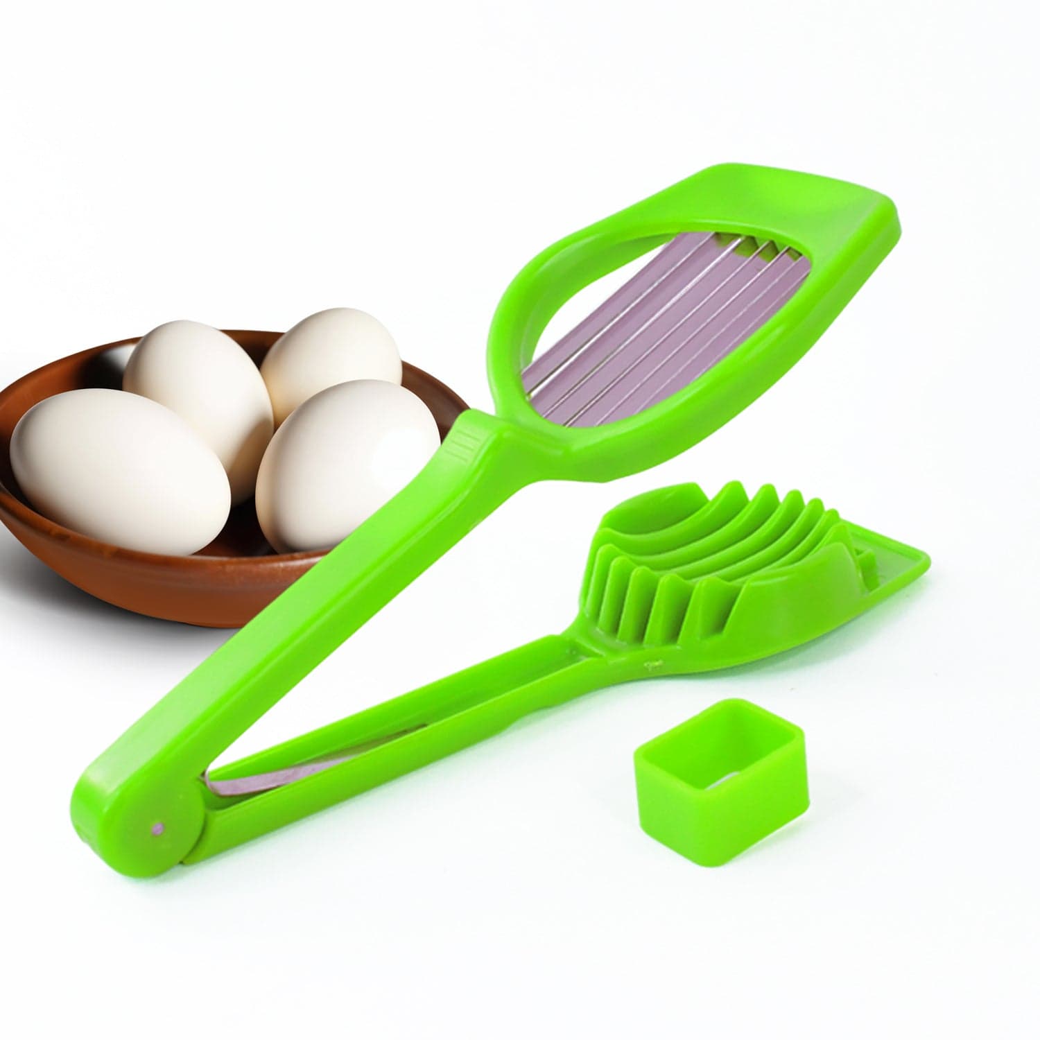 Multipurpose Slicer With Seven Blades, Egg Slicers Stainless Slicer, Strawberry, Tomato, Kiwi, Fruit Cutter, Divider Separator thumbnail 1