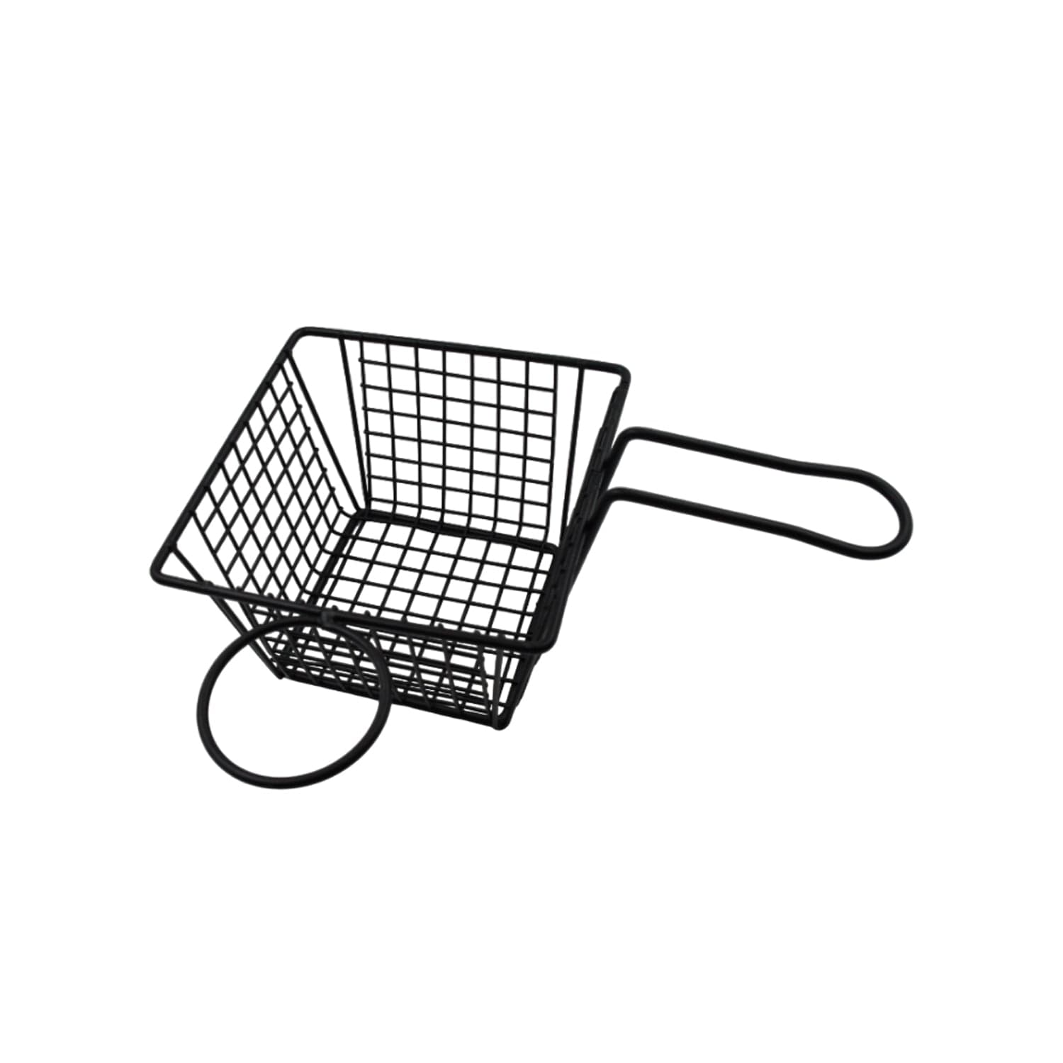 frying baskets for chips Stainless Steel Snack Basket Potato Mesh Strainer Basket French Fries Food Basket Food Strainer Cooking Tools frying basket thumbnail 4