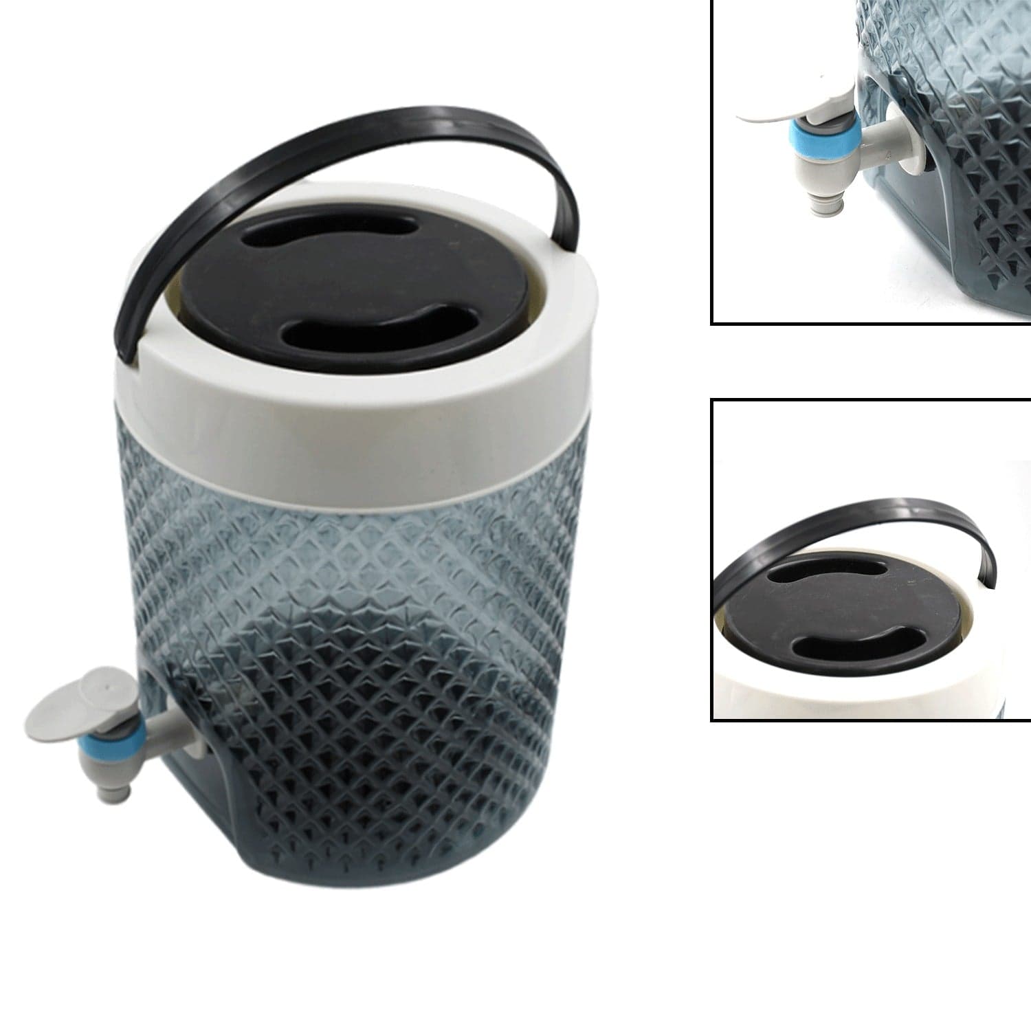 DIAMOND CUT DESIGN PLASTIC WATER JUG TO CARRYING WATER AND OTHER BEVERAGES (4500ML) thumbnail 6