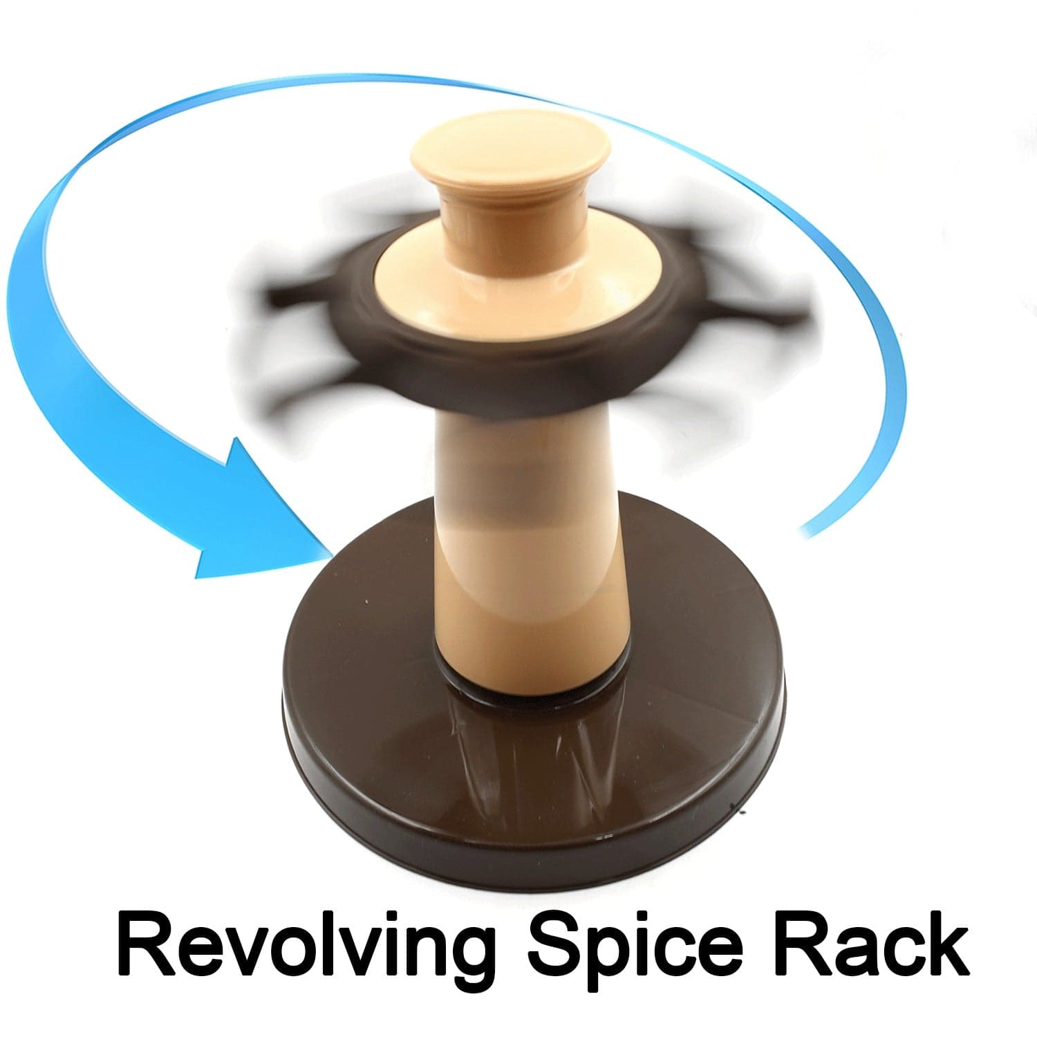 Revolving Spice Rack, 8 Spice jars with 120 ml, Condiment Set thumbnail 3