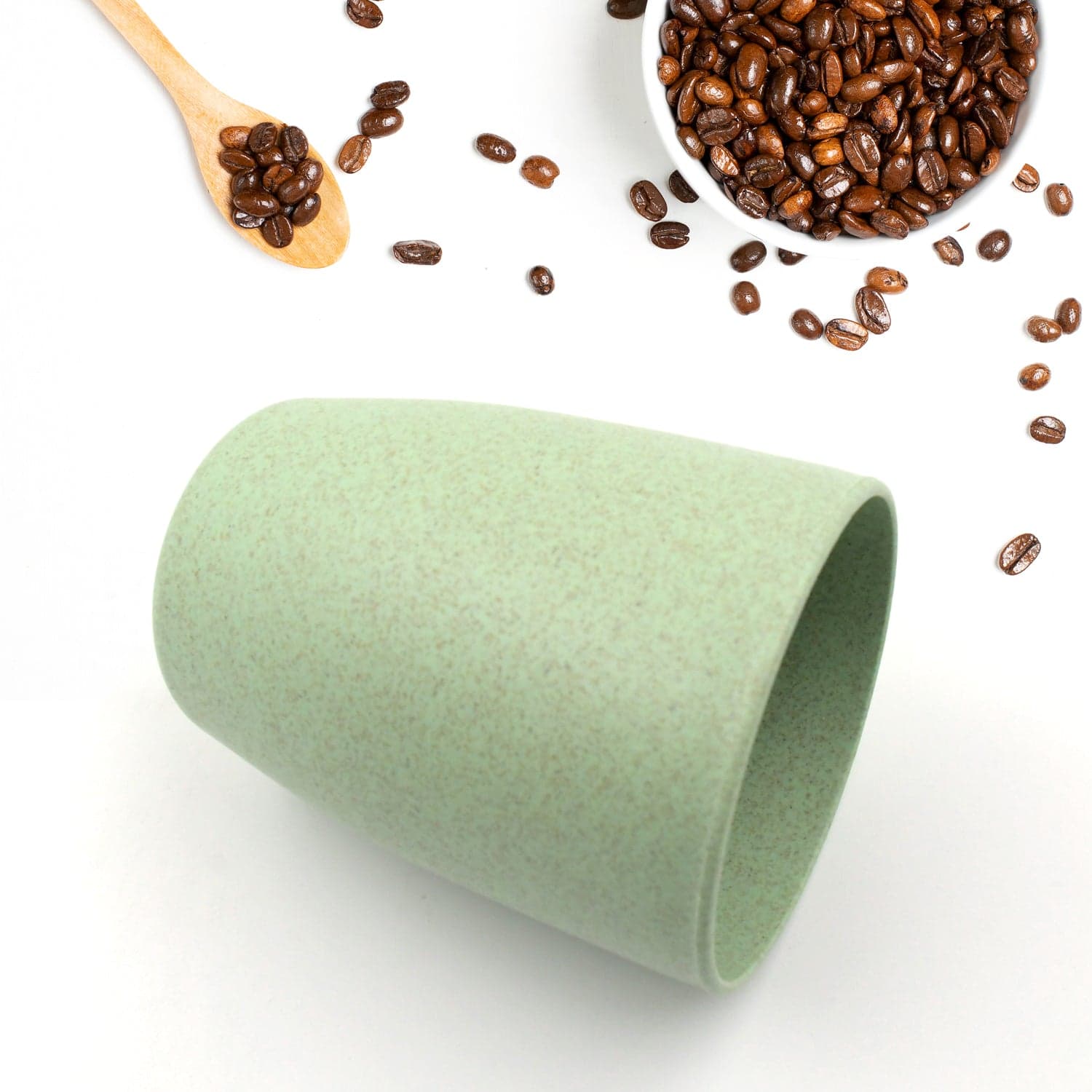 Reusable Cups/Mugs/ Glass/ Tumbler Set Eco Friendly Cups For Drinking Tea Coffee thumbnail 5