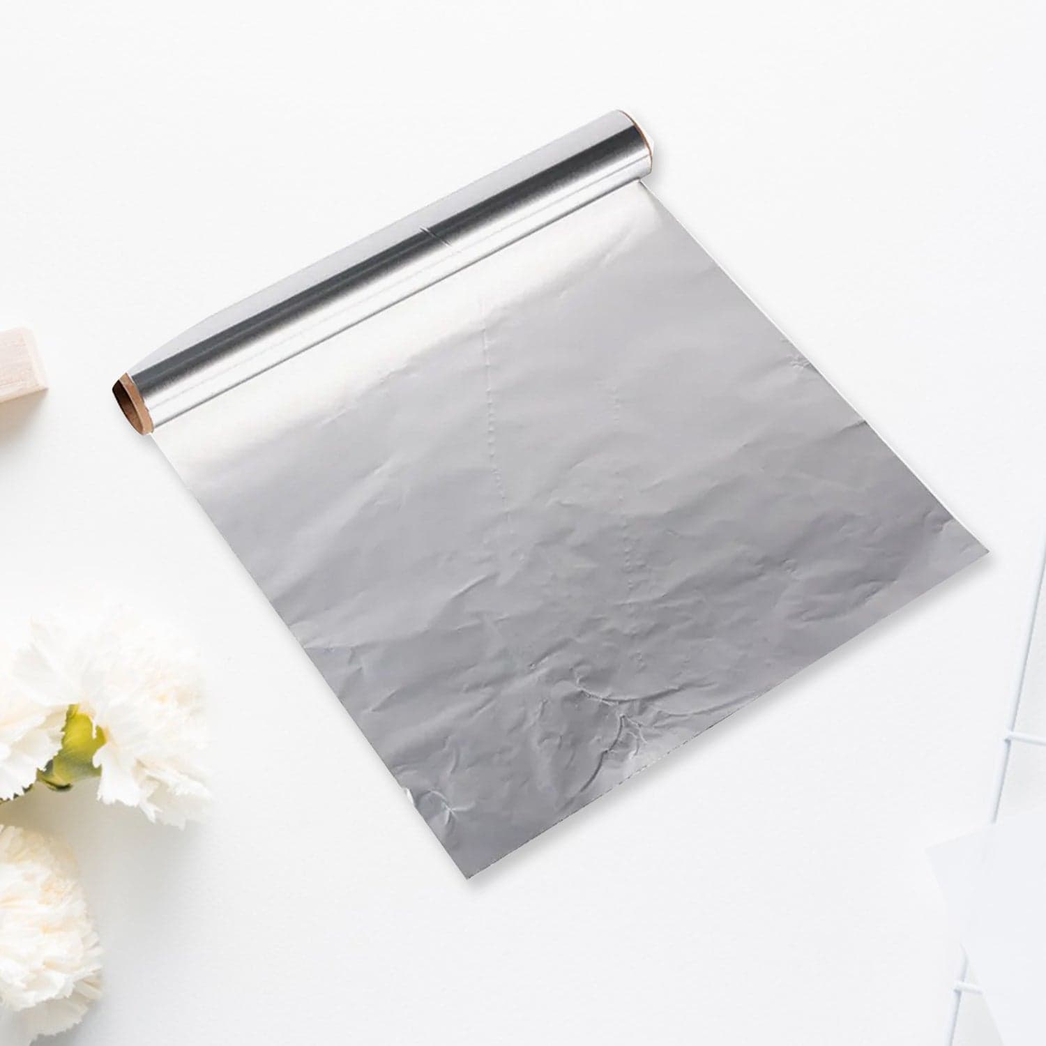 Premium Quality Aluminum Foil Roll Heavy Duty Non Stick Thick Aluminum Foil Sheet Baking Grilling Tool Width 295mm (1Pc) thumbnail 3