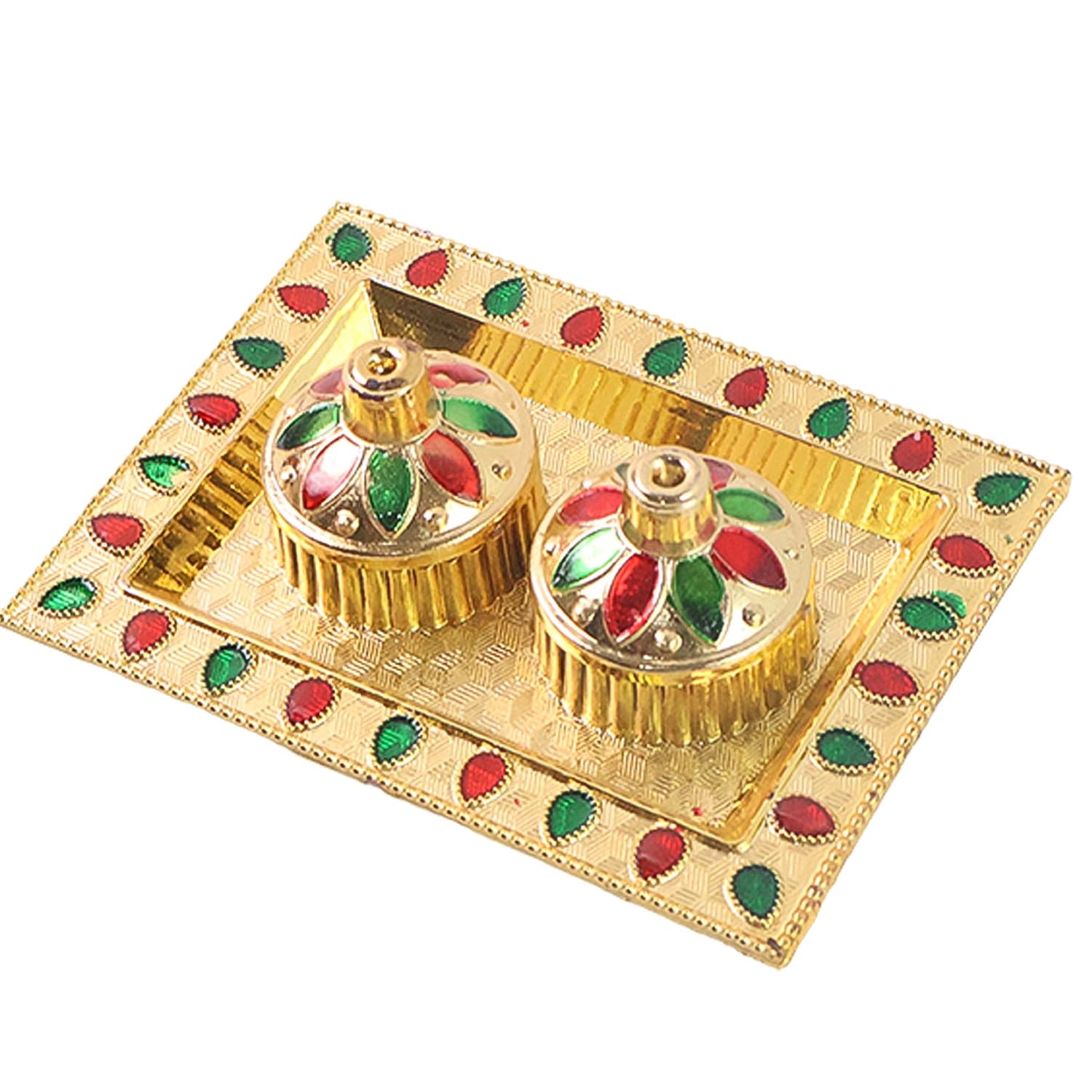Rakasha Bandhan Special Puja Thali & Kumkum Thali Holder thumbnail 5