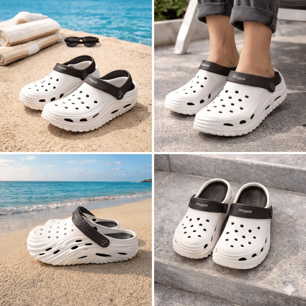 IERADA Lightweight Anti-Slip EVA Clogs For Men & Women | Breathable Slip-On Garden & Casual Footwear thumbnail 4