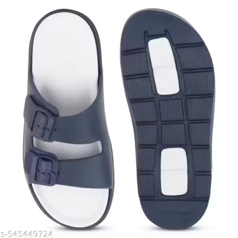 Stag Sandals For Men Dual Buckle Adjustable EVA Soft Sole Lightweight Slip Resistant Comfortable Indoor Outdoor Use thumbnail 1