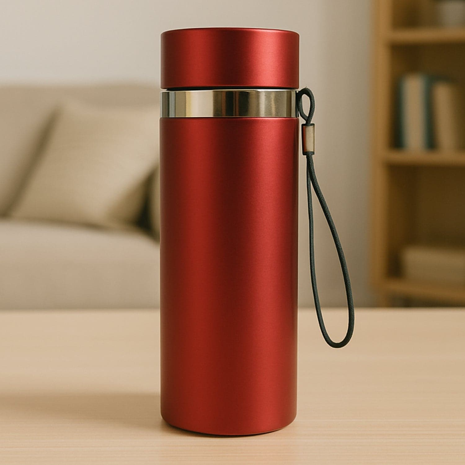 Double Walled Vacuum Insulated Water Bottle | (600 ml Approx) thumbnail 1