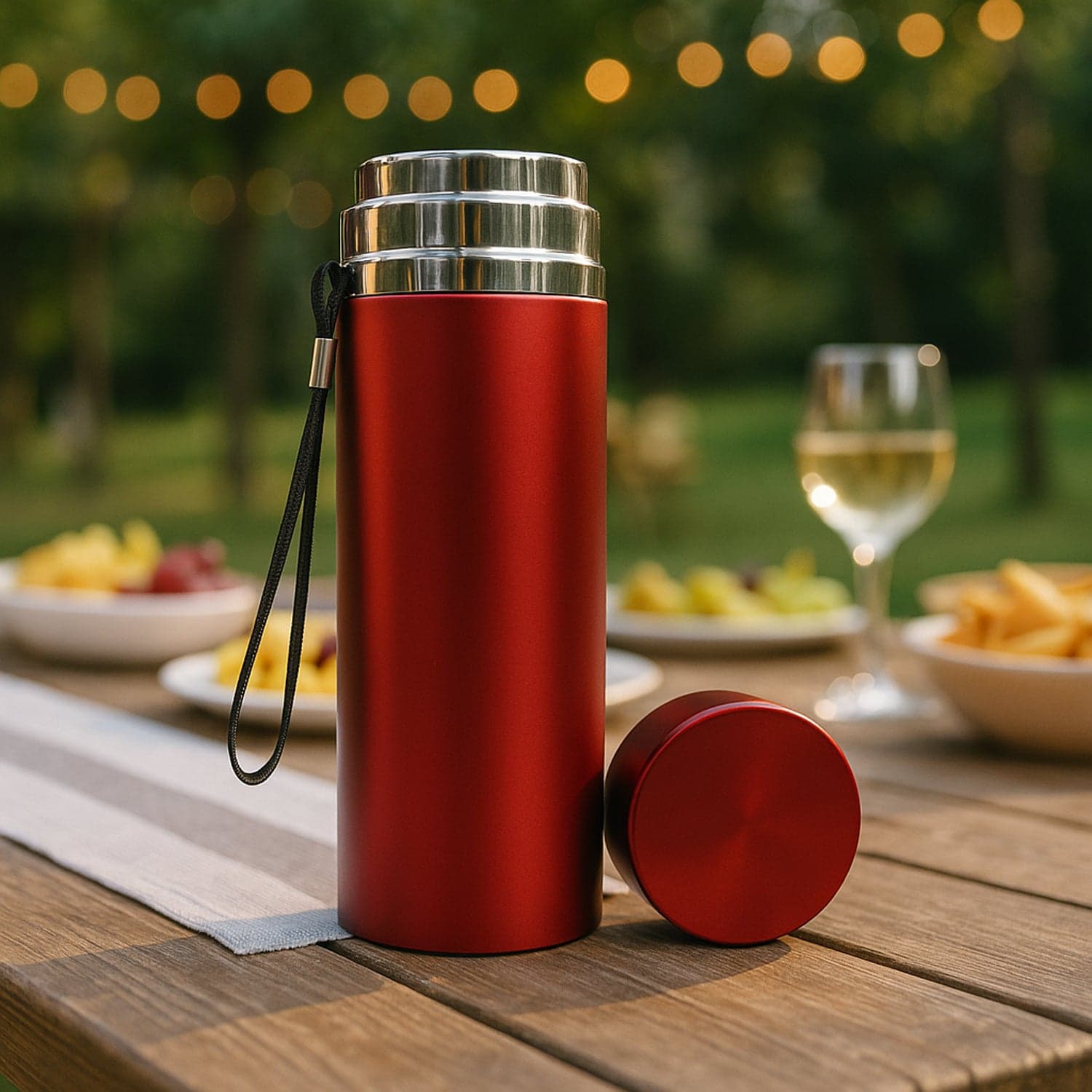 Double Walled Vacuum Insulated Water Bottle | (600 ml Approx) thumbnail 3