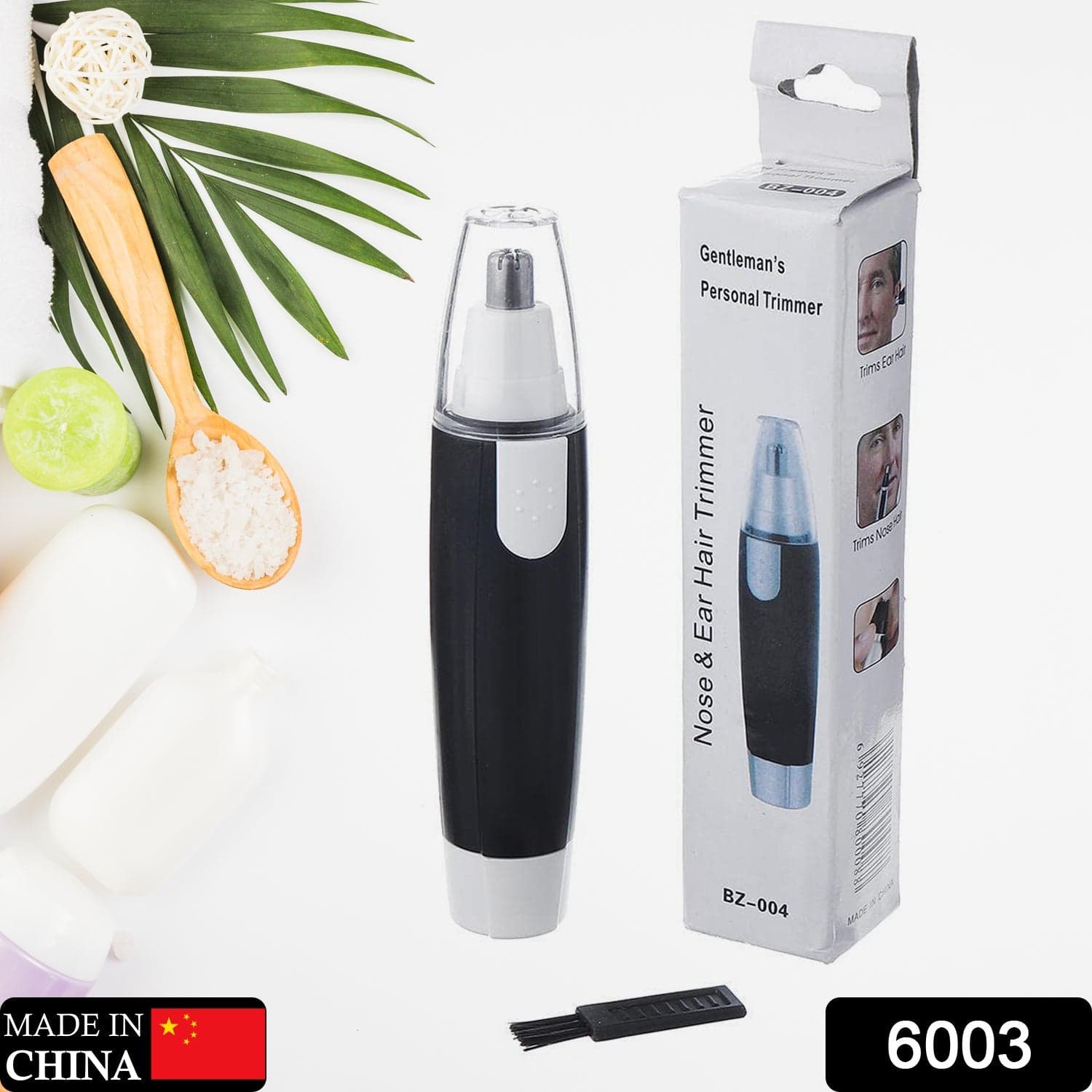 Sharp Steel Battery-Operated Ear and Nose Hair Trimmer thumbnail 2