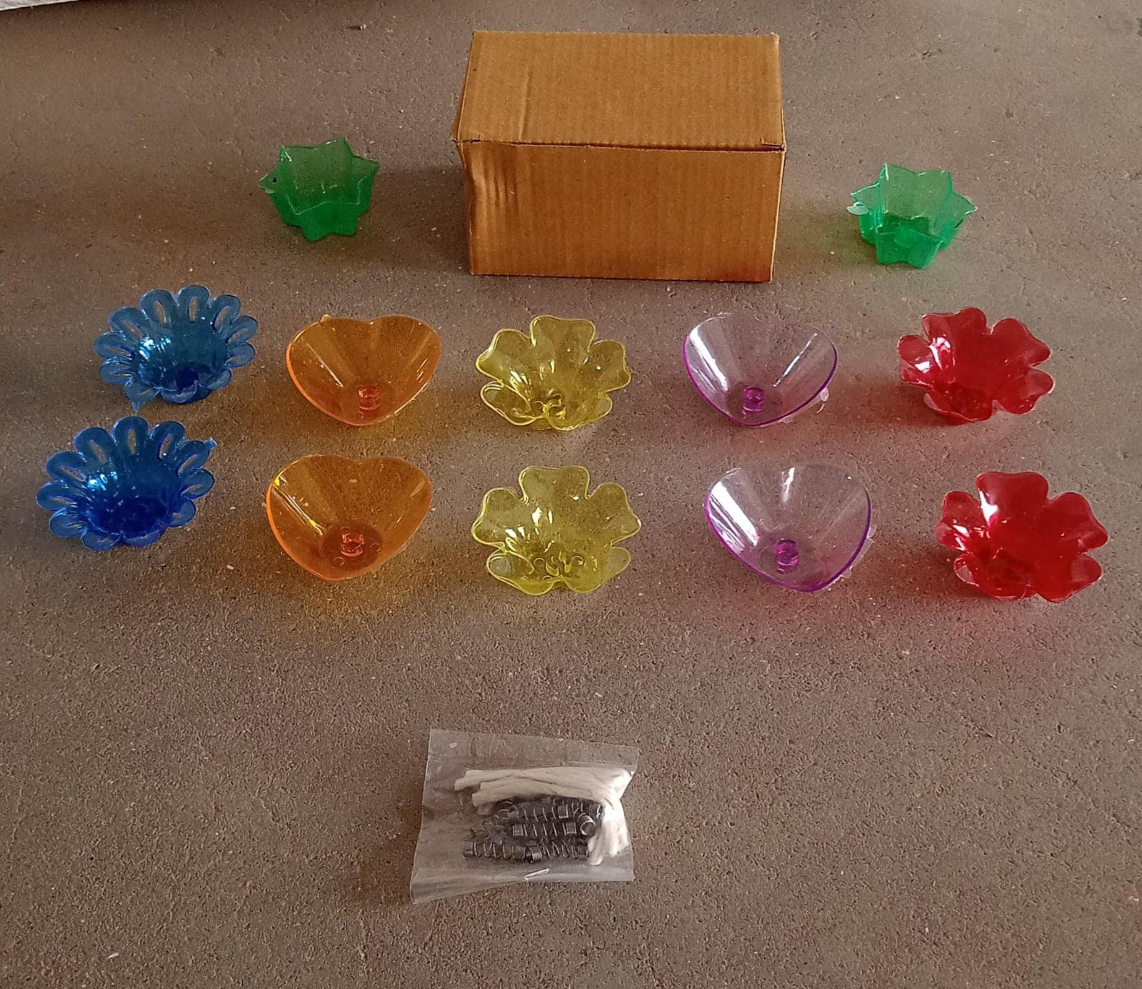 Candle Cup with Multi Shape, Diwali (Multicolor) (12 Pcs Set) thumbnail 11