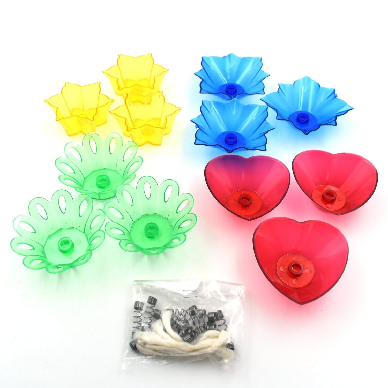 Candle Cup with Multi Shape, Diwali (Multicolor) (12 Pcs Set) thumbnail 4