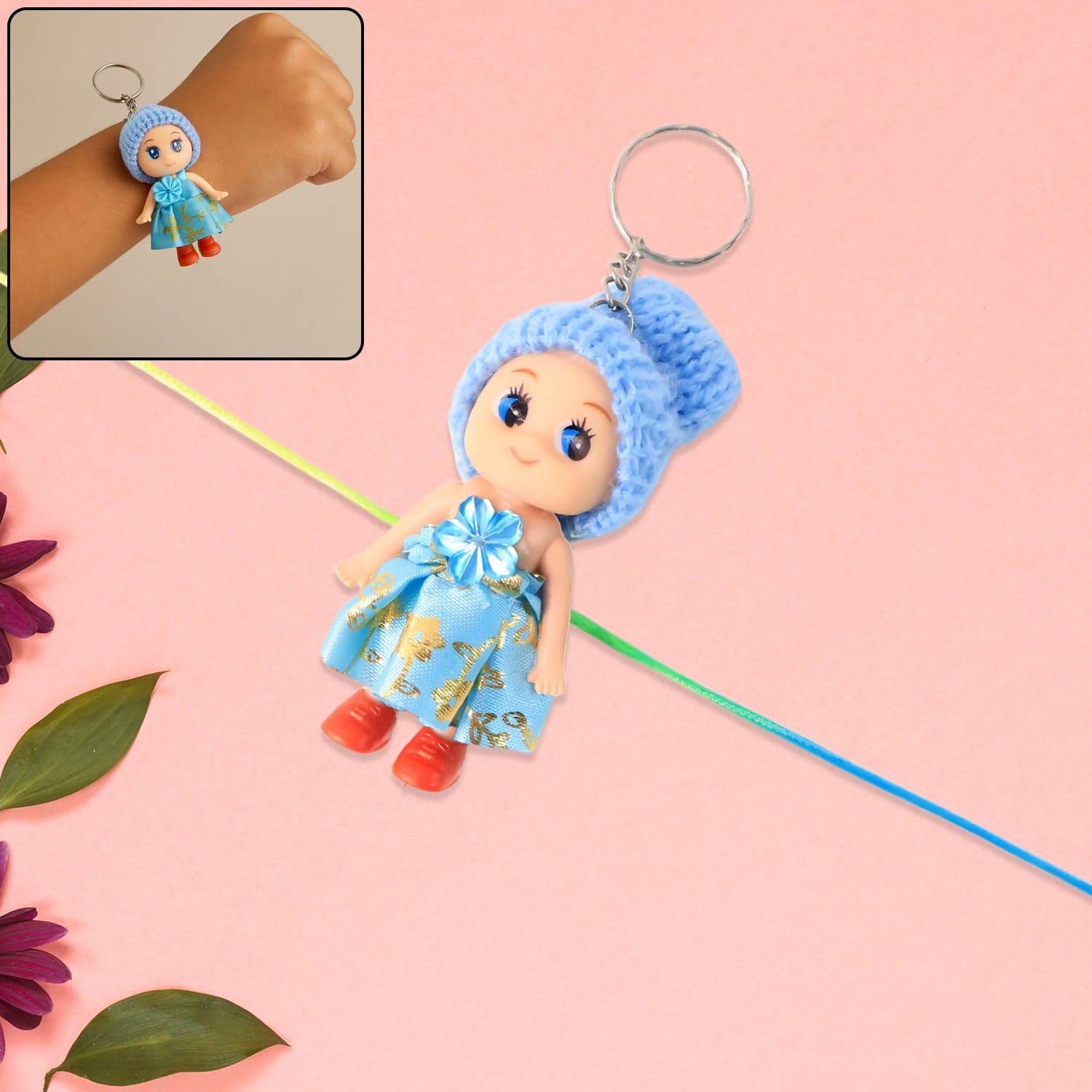 60084 Bht Yellow Doll Rakhi thumbnail 1