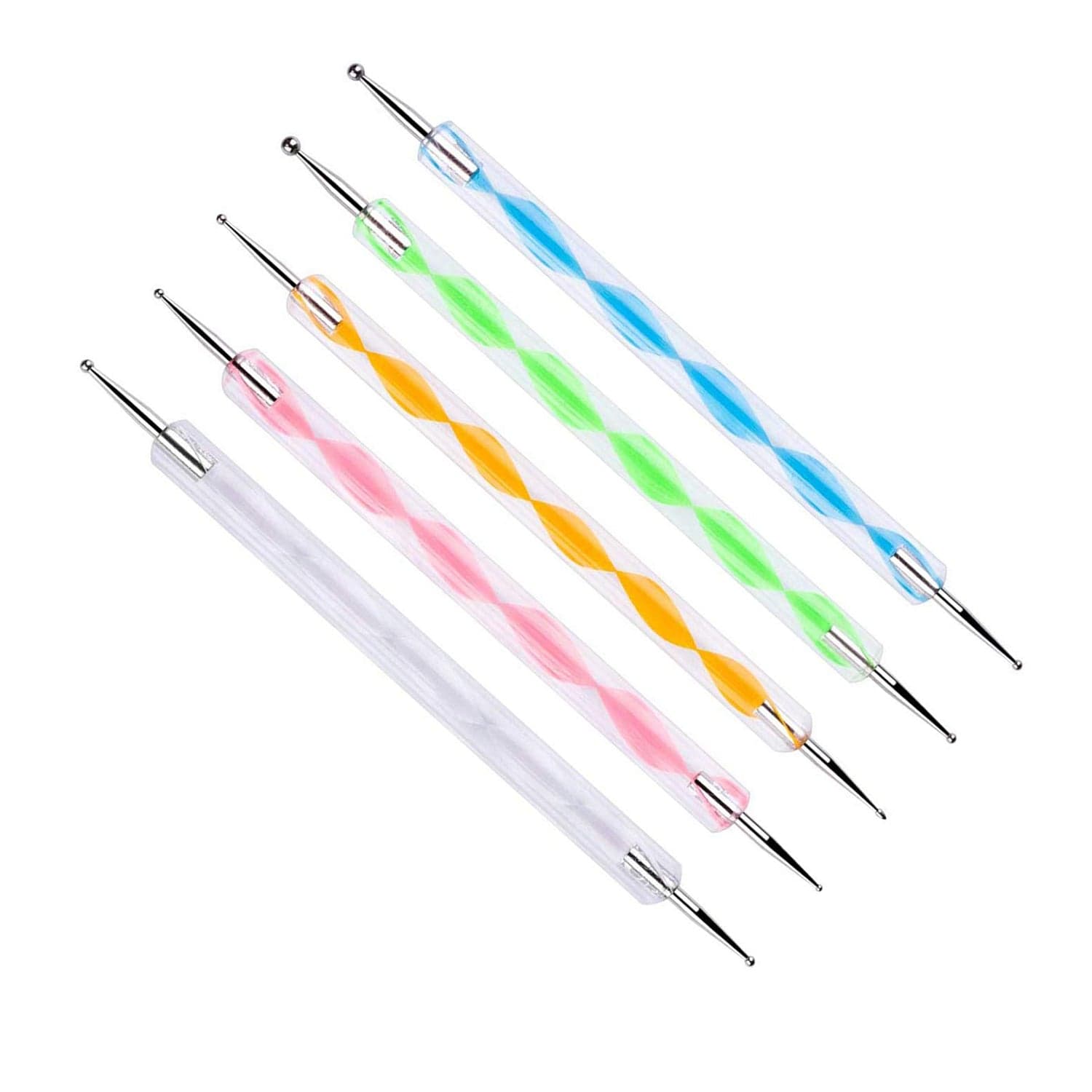 Nail Art Point Pen and Set Used by Women's for Their Fashion Purposes (Pack of 5Pcs) thumbnail 5