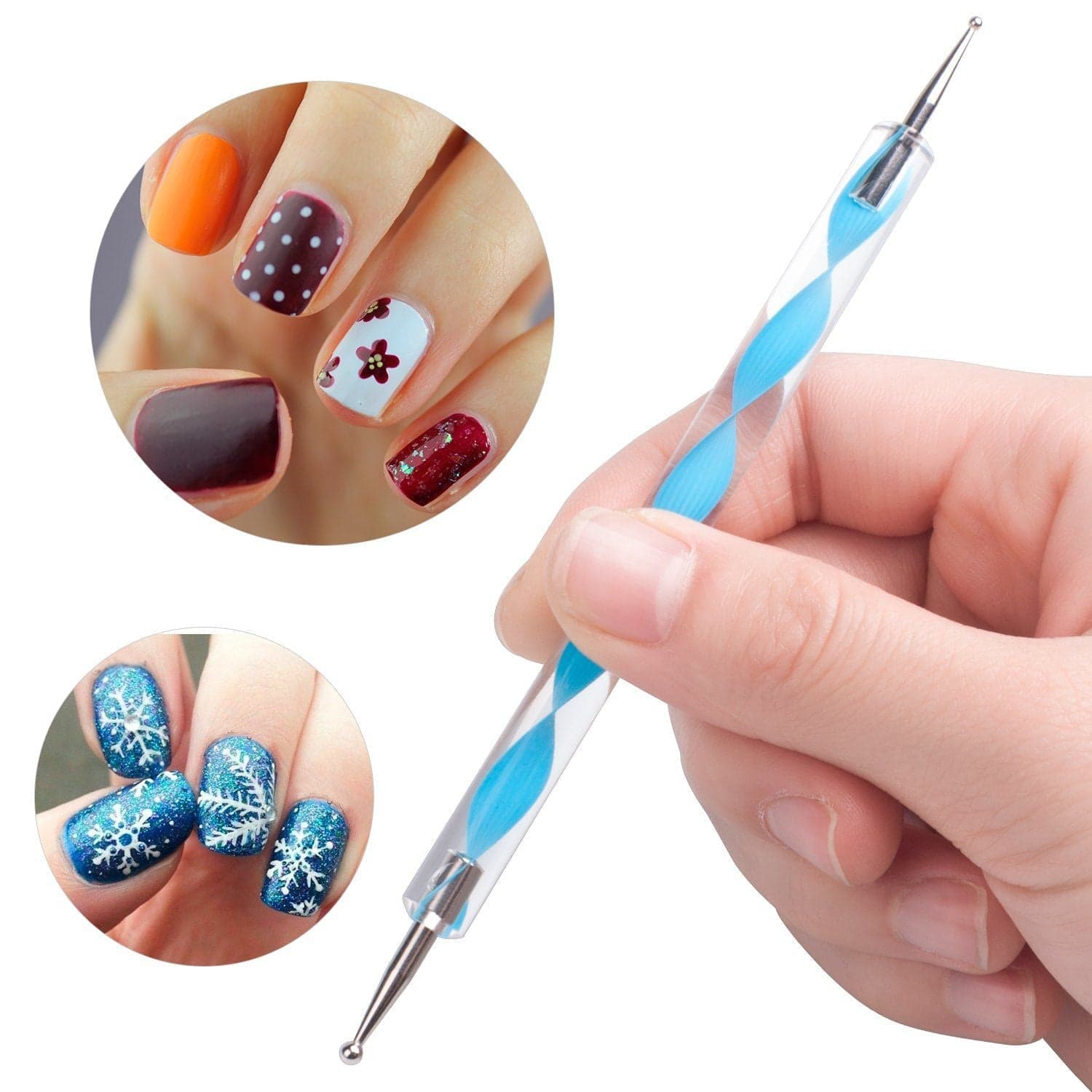 Nail Art Point Pen and Set Used by Women's for Their Fashion Purposes (Pack of 5Pcs) thumbnail 8