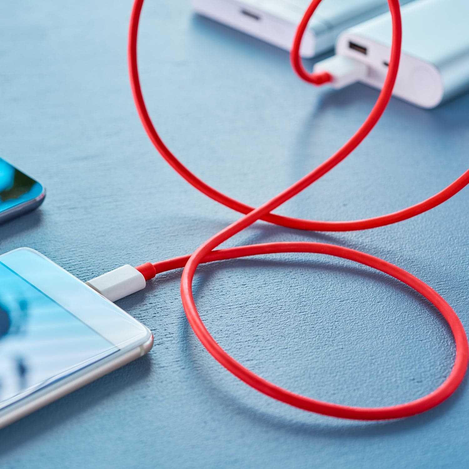 Unique Type C Dash Charging USB Cable for Fast Charging & Data Transfer (Red, 1 Meter) thumbnail 3