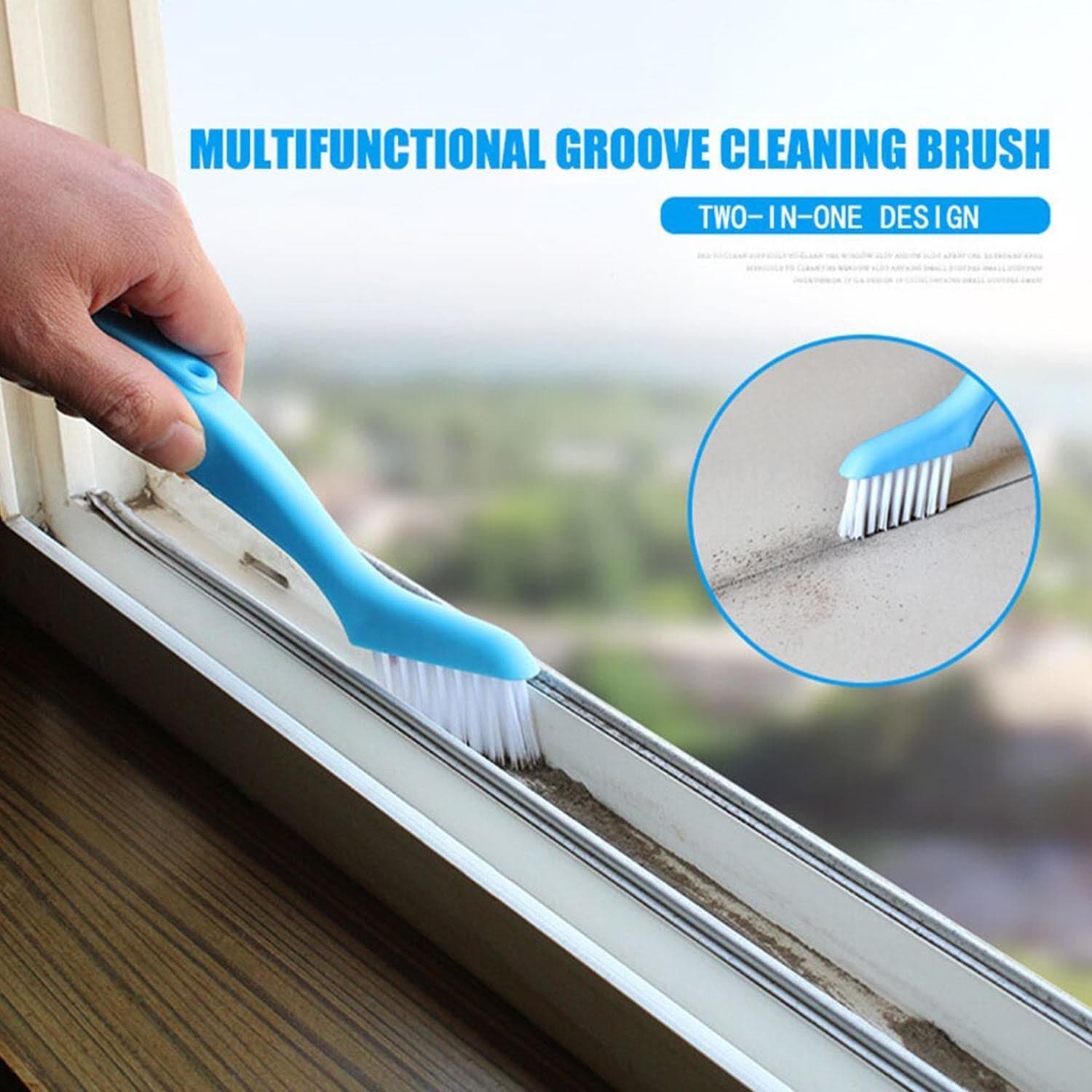 Folding Brush and cleaner for cleaning and washing purposes with effective performance. thumbnail 3