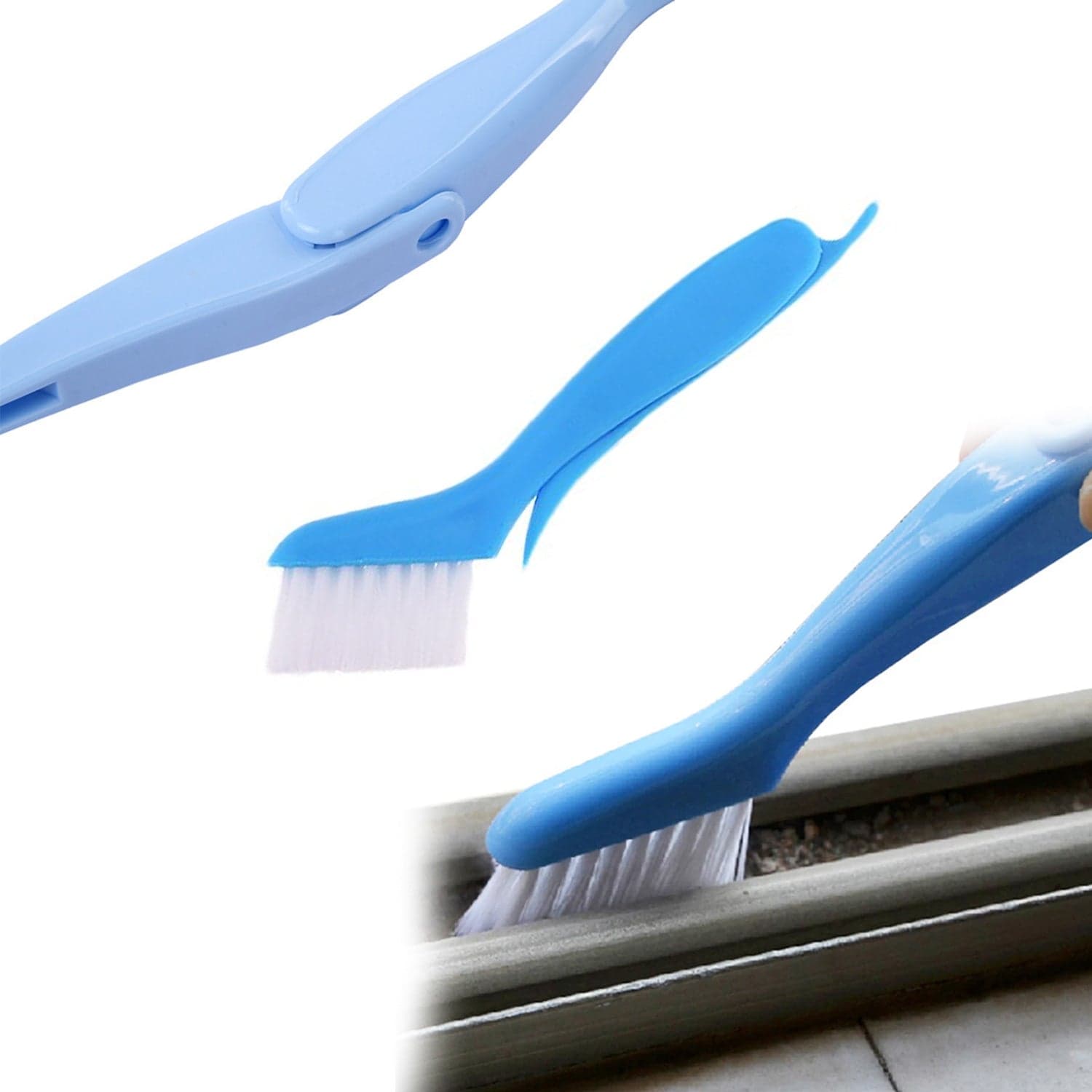 Folding Brush and cleaner for cleaning and washing purposes with effective performance. thumbnail 6