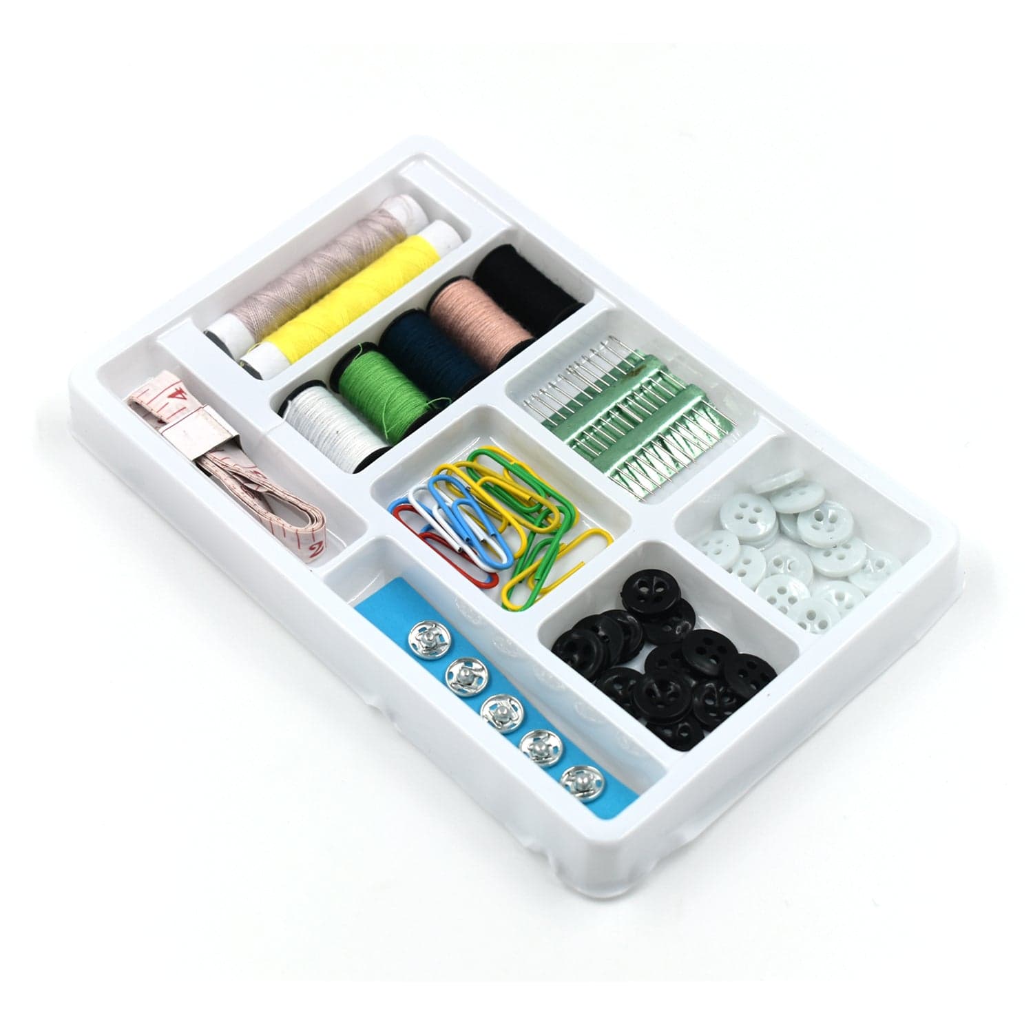 62 Pc Sewing Set used for sewing of clothes and fabrics including all home purposes. thumbnail 1