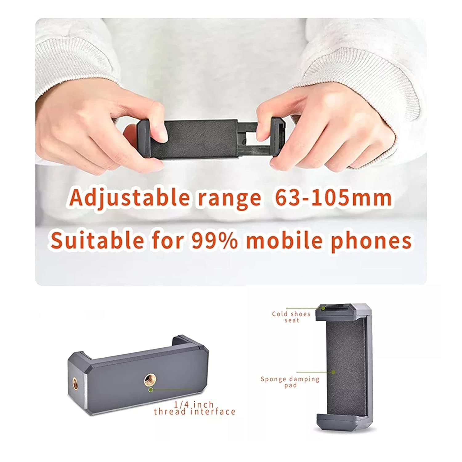 Vlogging Kit For Video Making With Mic Mini Tripod Stand thumbnail 6