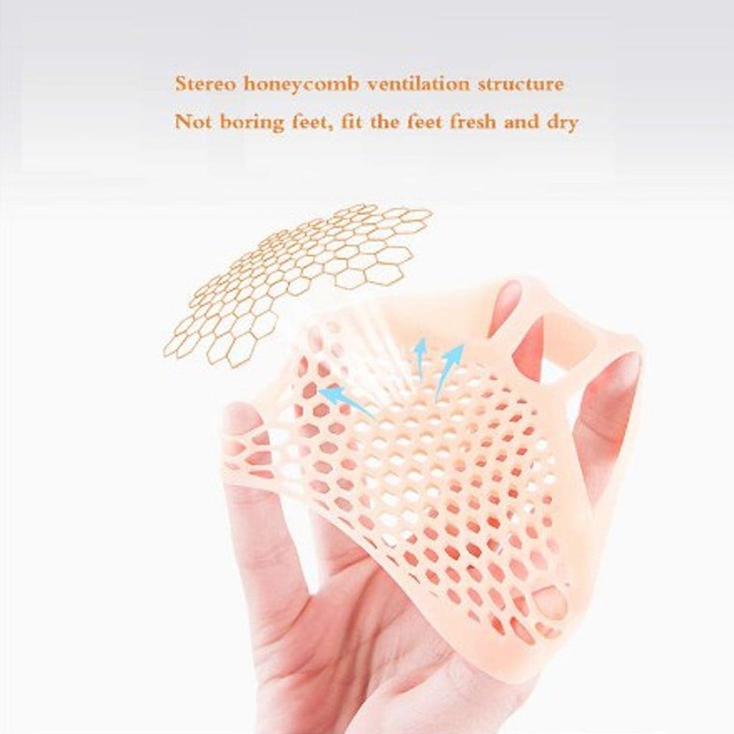 Silicone Tiptoe Protector and cover used in protection of toe for all men and women. thumbnail 8