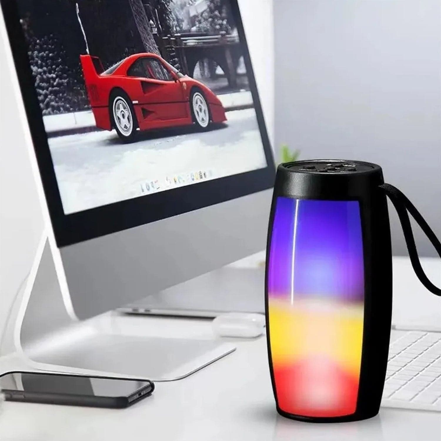 Wireless Bluetooth Speaker Disco Light Speaker For Traveling  thumbnail 3