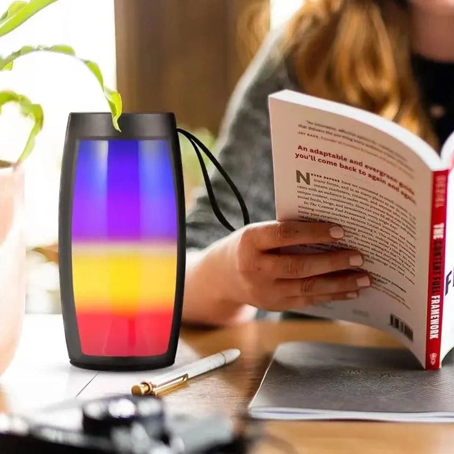 Wireless Bluetooth Speaker Disco Light Speaker For Traveling  thumbnail 6